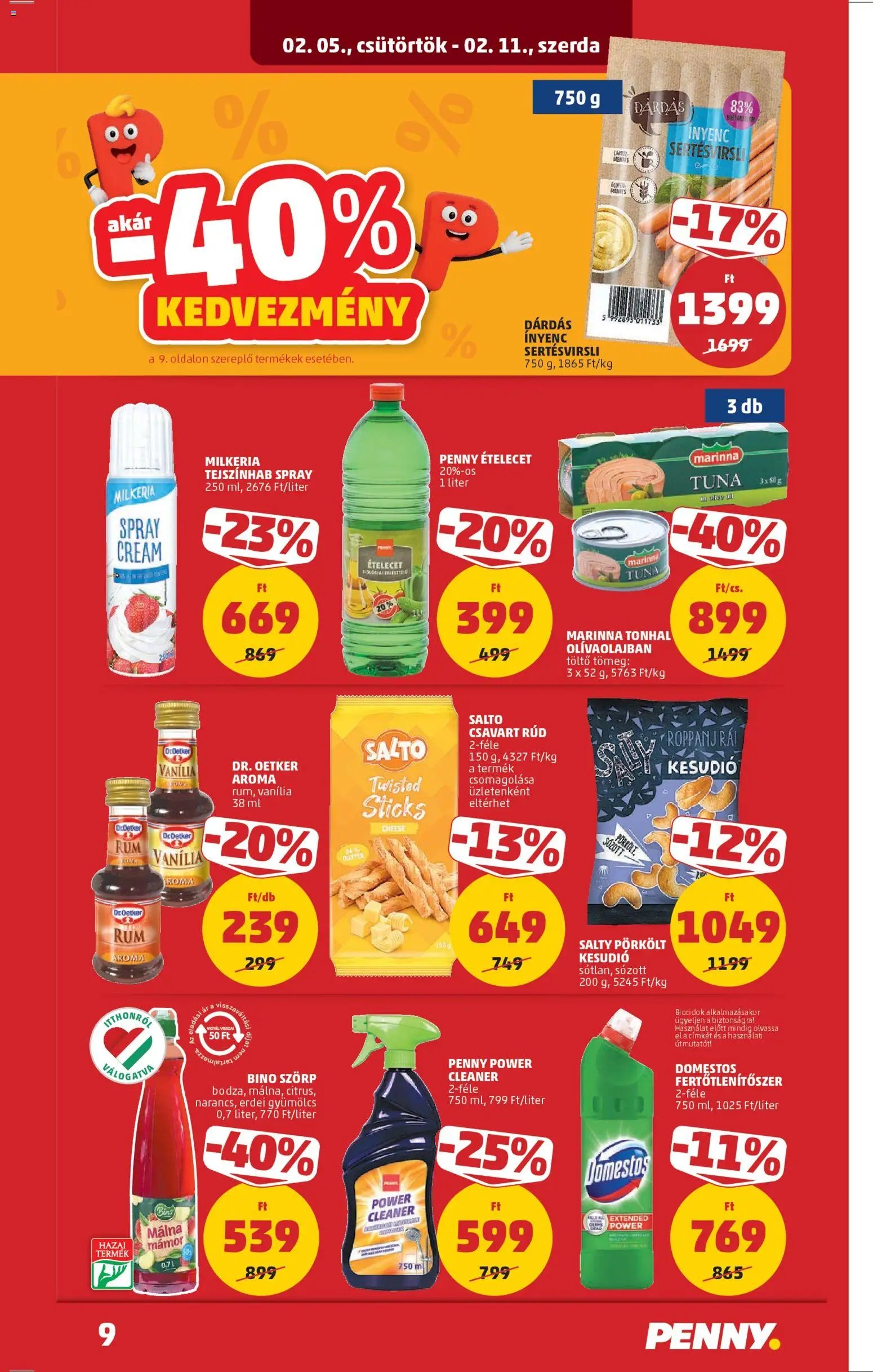 PENNY újság 2026.02.05. Akciós újság PENNY (2026-02-05 - 2026-02-11)