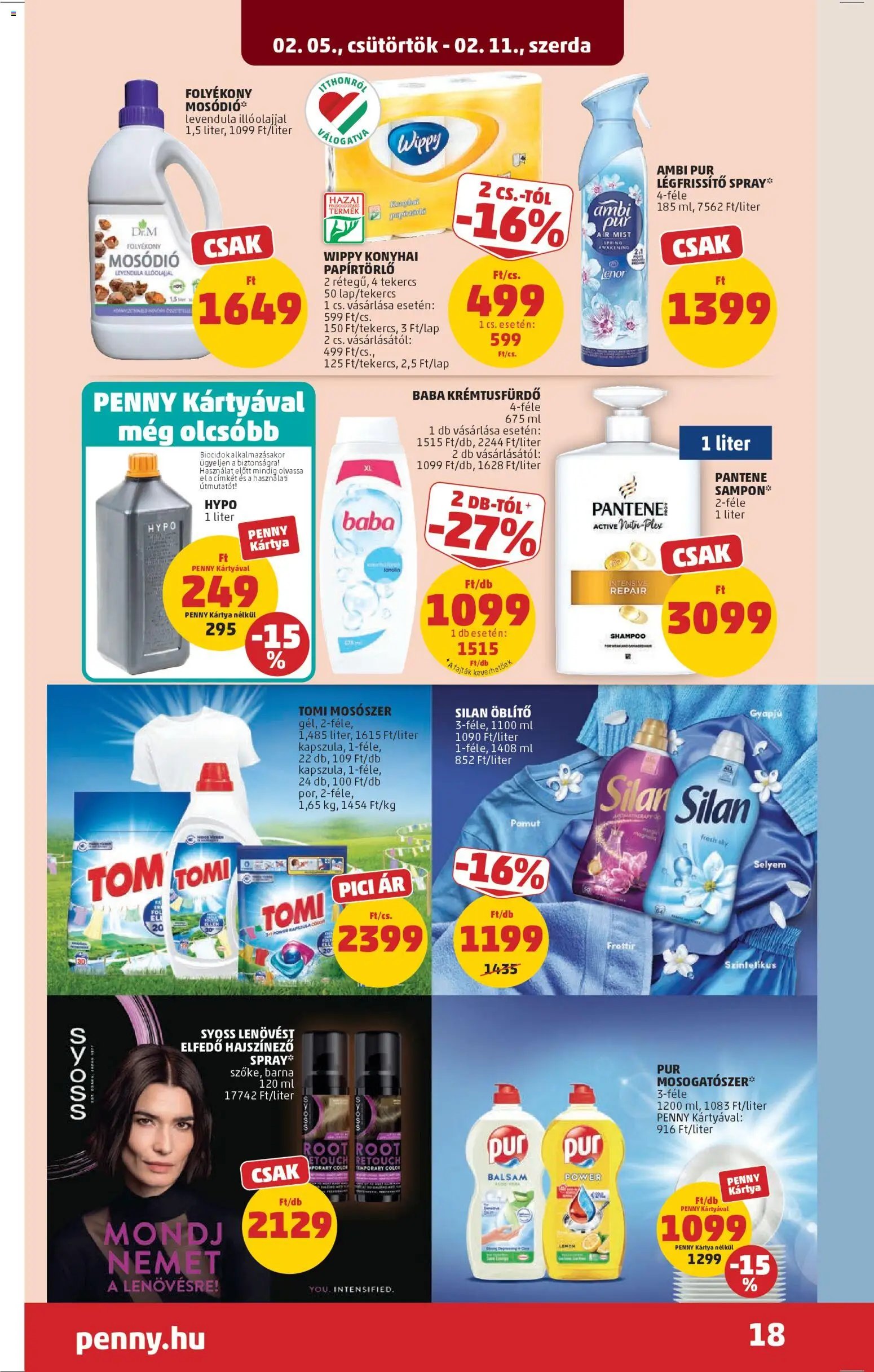 PENNY újság 2026.02.05. Akciós újság PENNY (2026-02-05 - 2026-02-11)