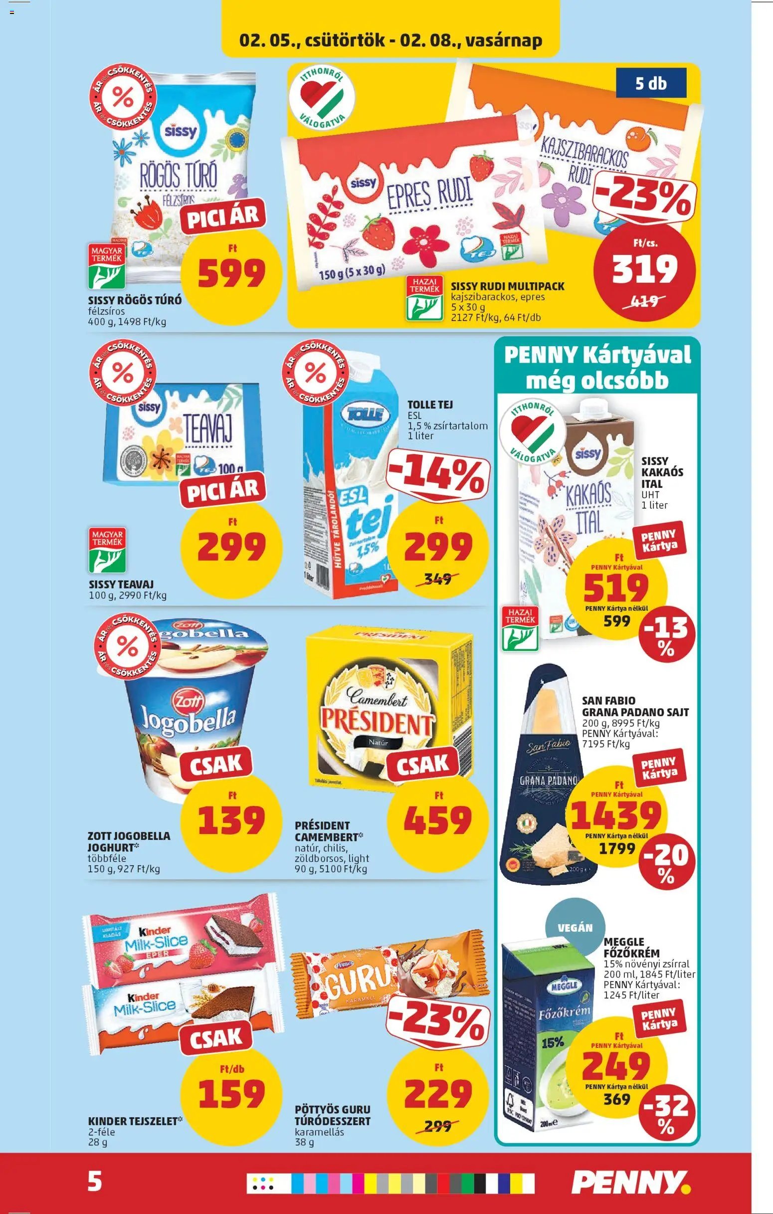 PENNY újság 2026.02.05. Akciós újság PENNY (2026-02-05 - 2026-02-11)