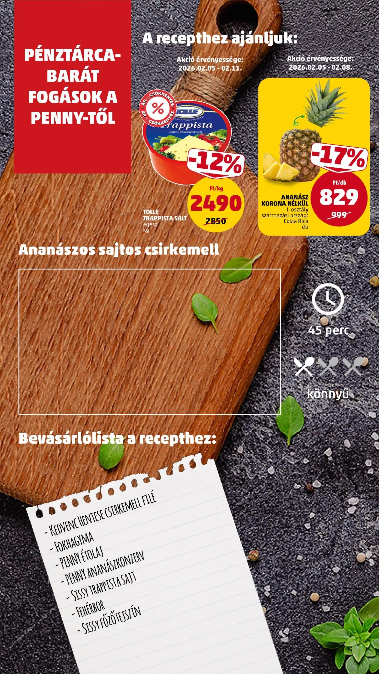 PENNY újság 2026.02.05. Akciós újság PENNY (2026-02-05 - 2026-02-11)