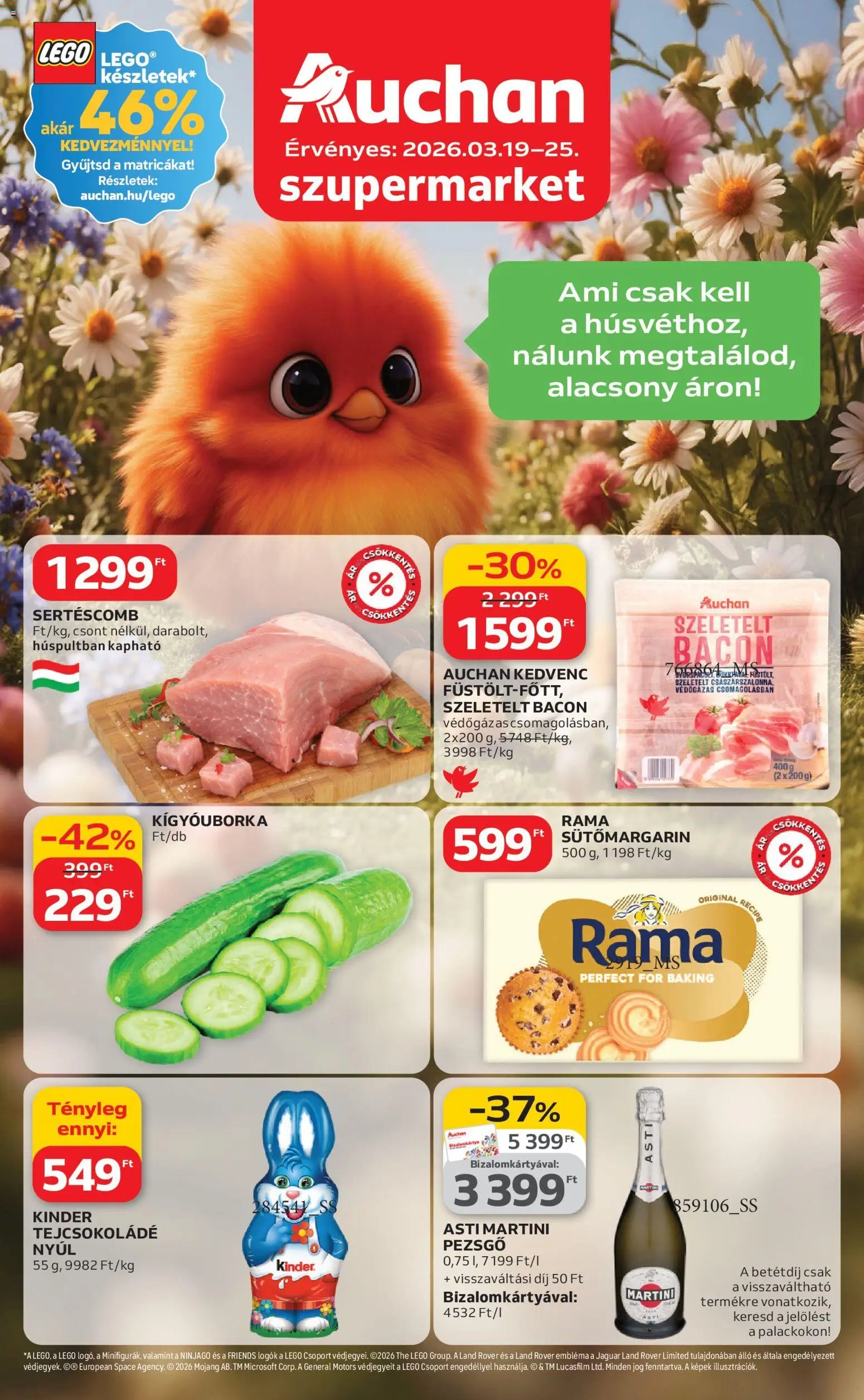 Auchan újság 2026.03.19. Auchan Szupermarket akciós újság (2026-03-19 - 2026-03-25)