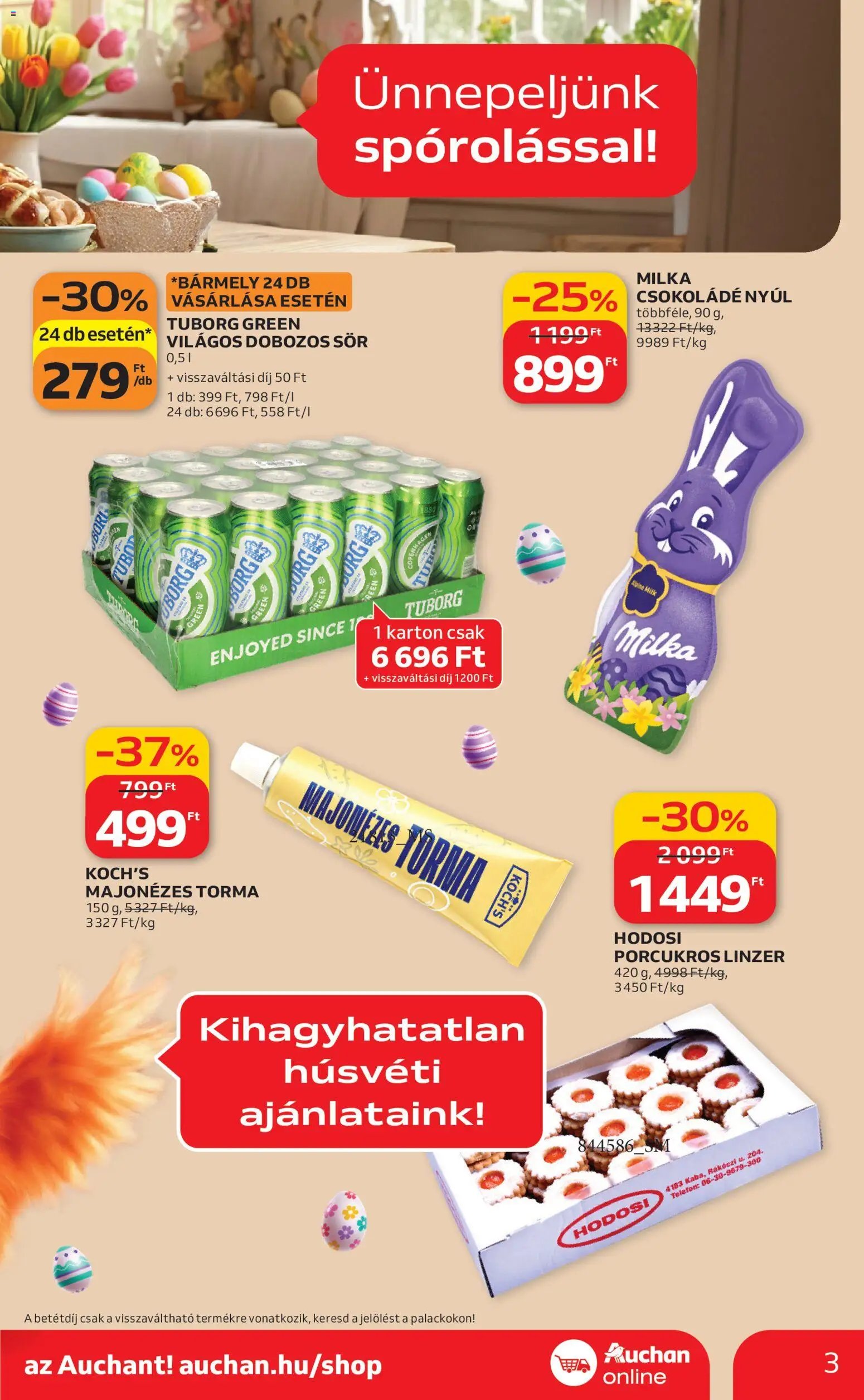 Auchan újság 2026.03.19. Auchan Szupermarket akciós újság (2026-03-19 - 2026-03-25)