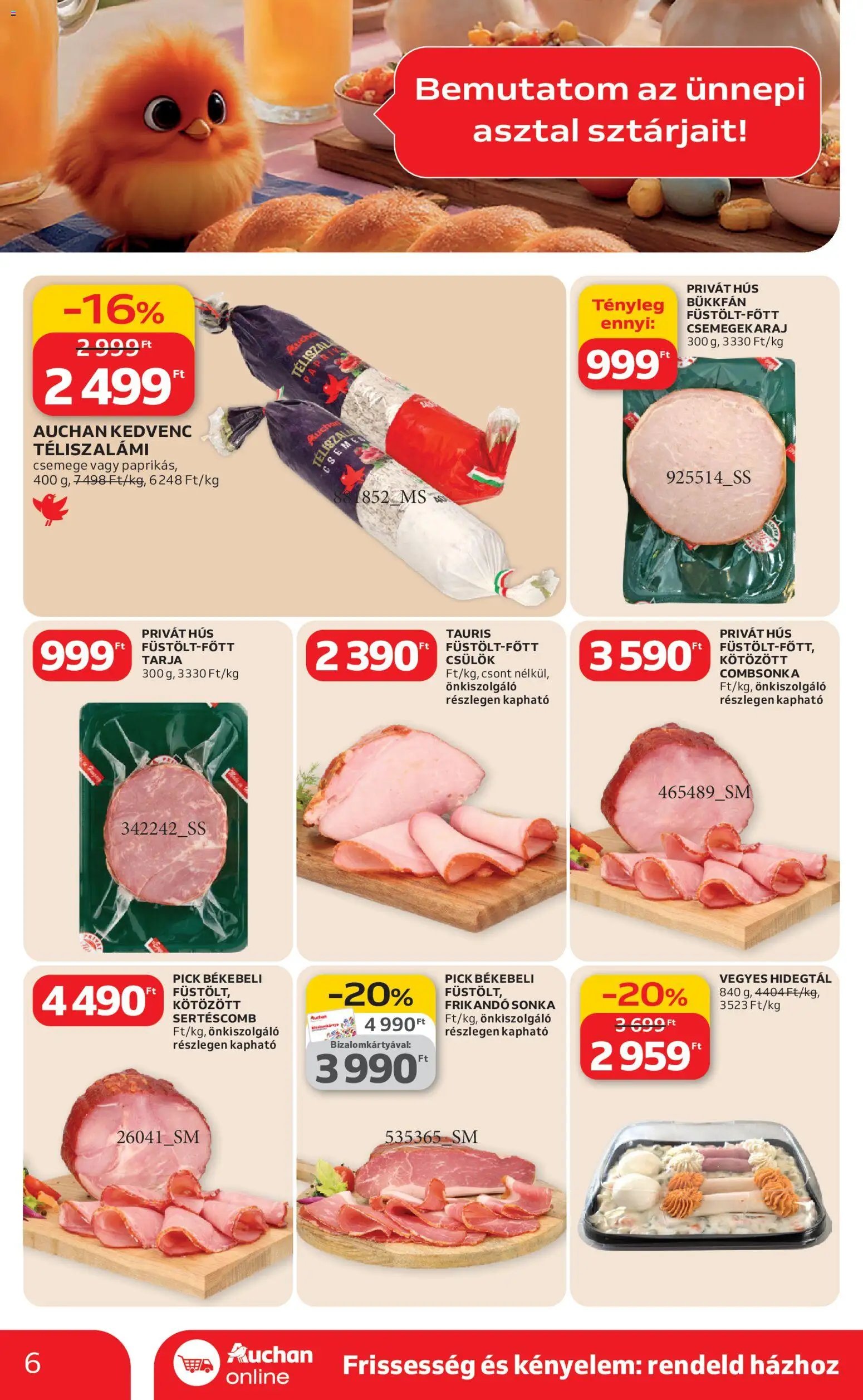 Auchan újság 2026.03.19. Auchan Szupermarket akciós újság (2026-03-19 - 2026-03-25)