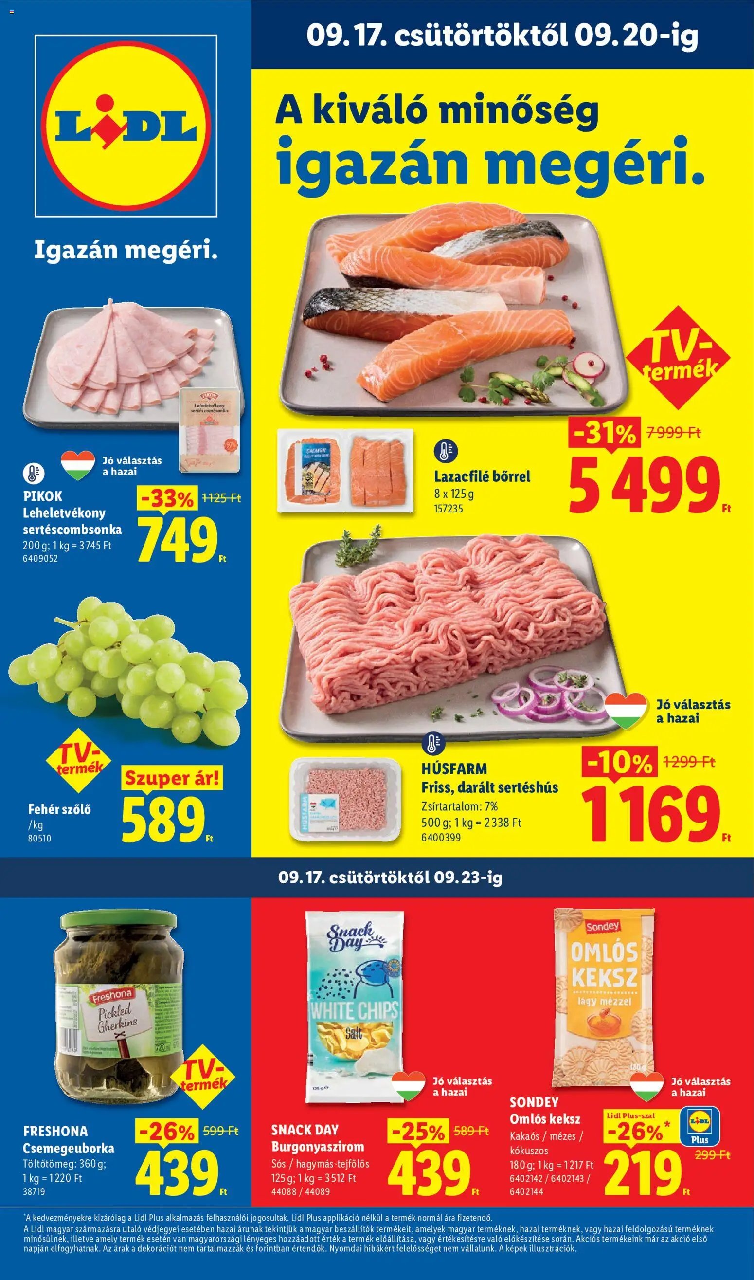 Lidl újság 2026.09.17. Lidl akciós újság