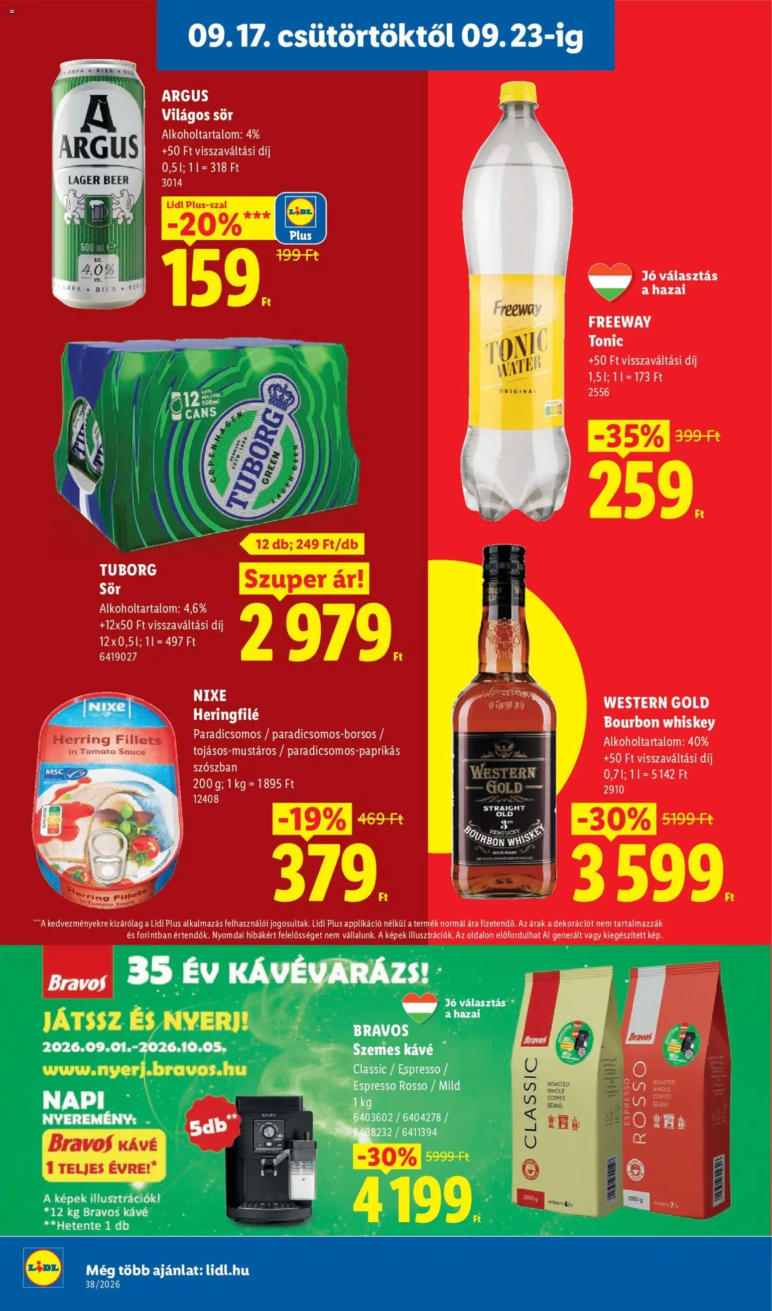 Lidl újság 2026.09.17. Lidl akciós újság