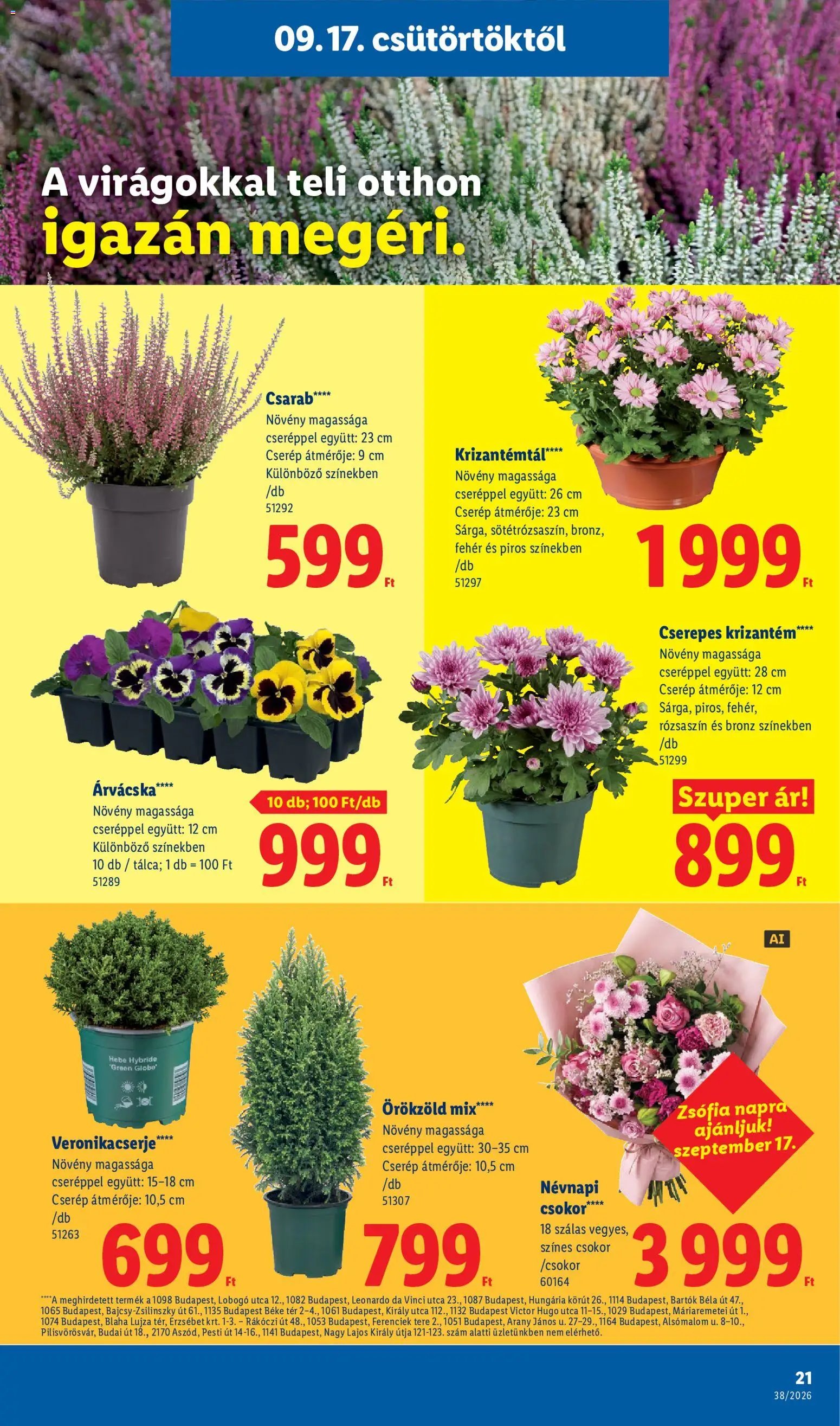 Lidl újság 2026.09.17. Lidl akciós újság