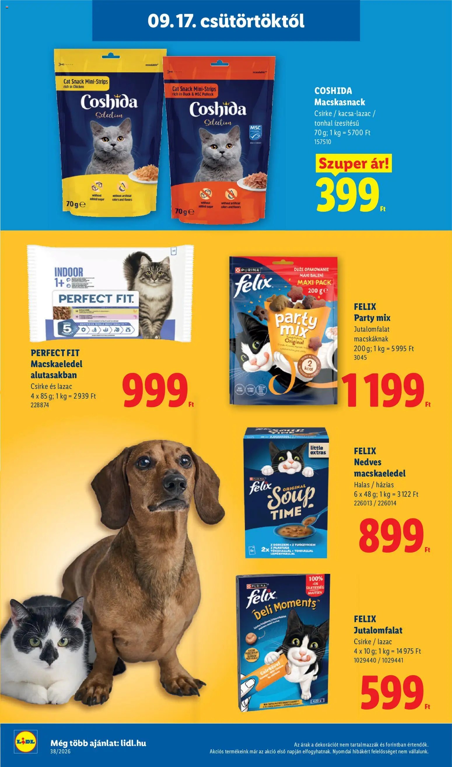 Lidl újság 2026.09.17. Lidl akciós újság