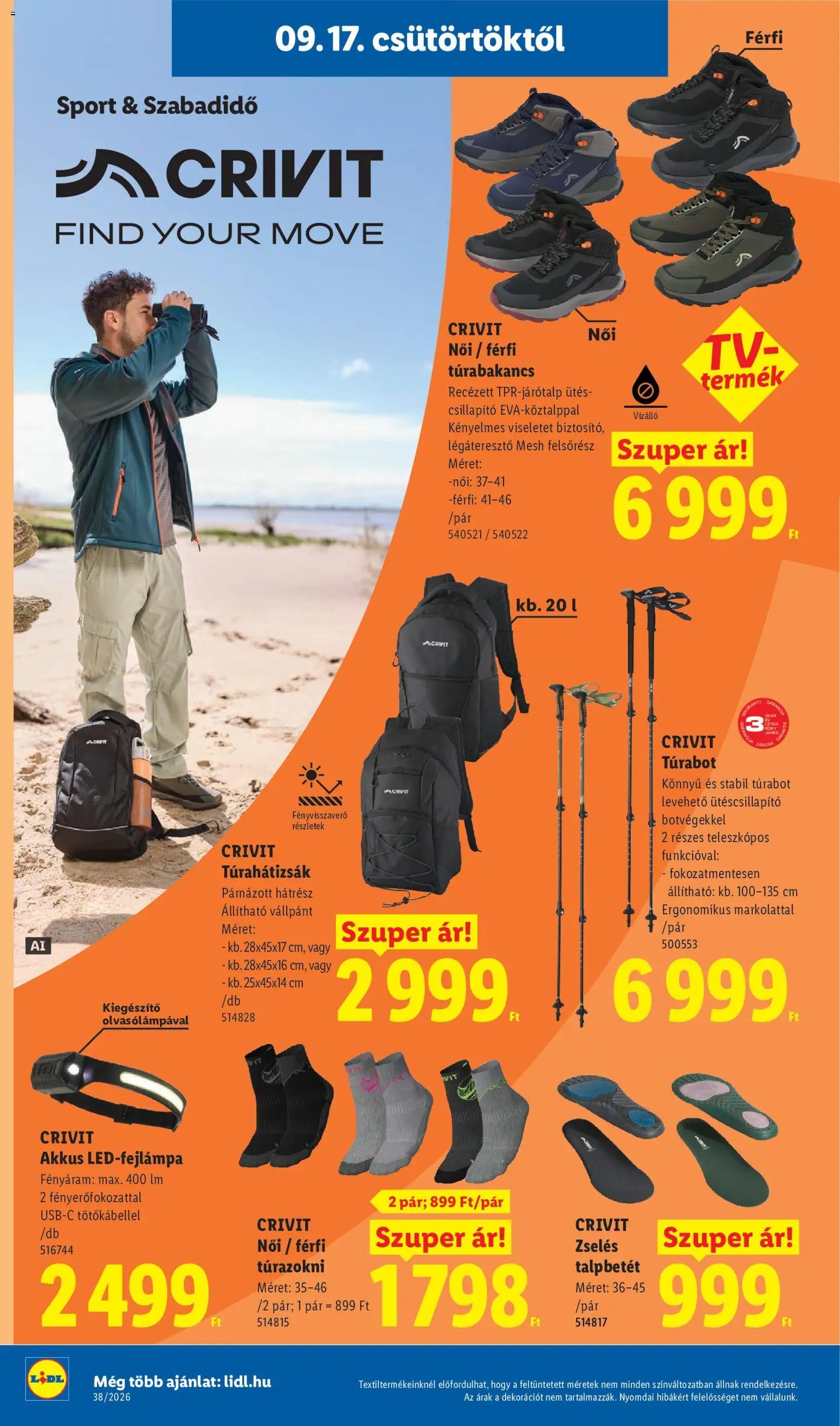 Lidl újság 2026.09.17. Lidl akciós újság