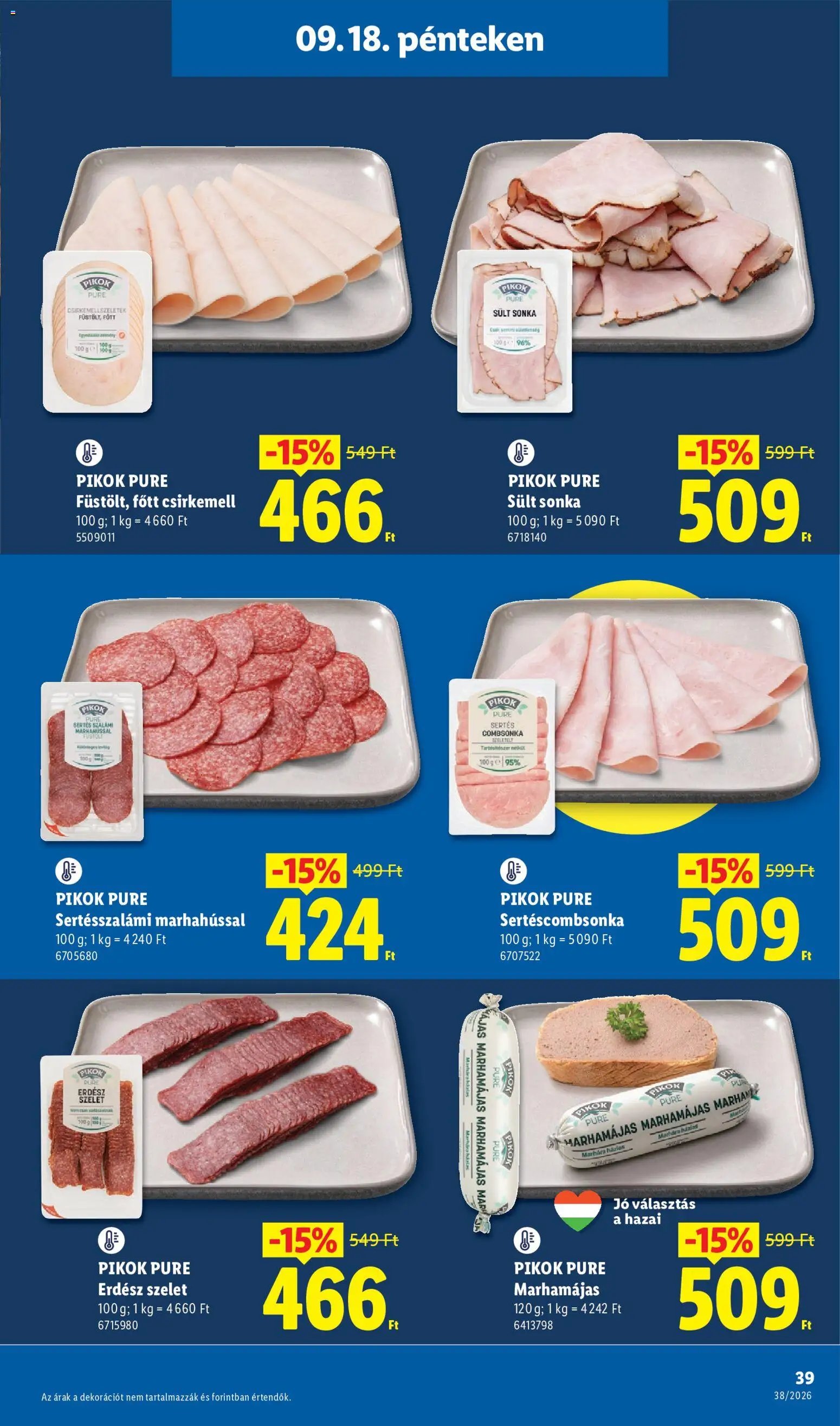 Lidl újság 2026.09.17. Lidl akciós újság