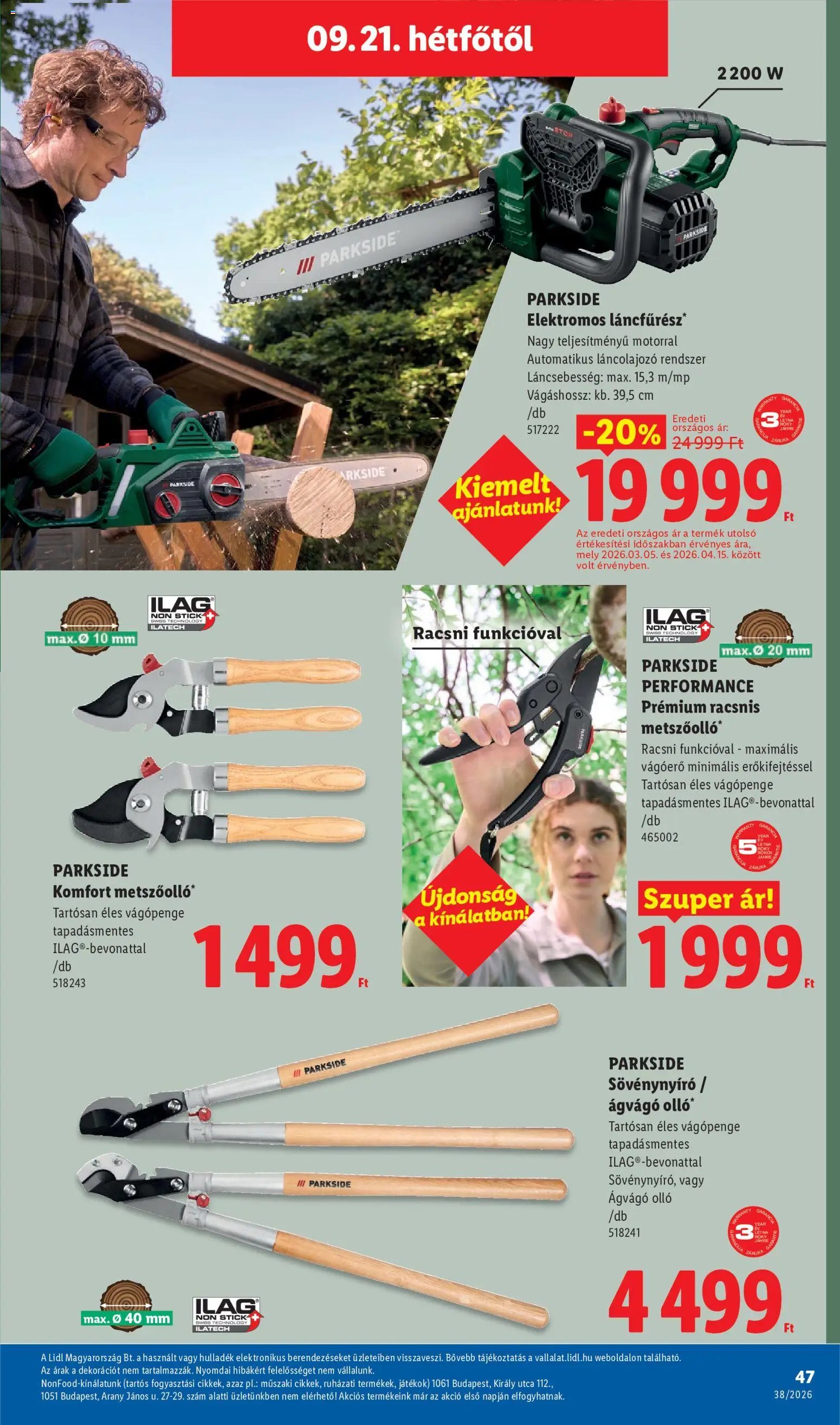 Lidl újság 2026.09.17. Lidl akciós újság