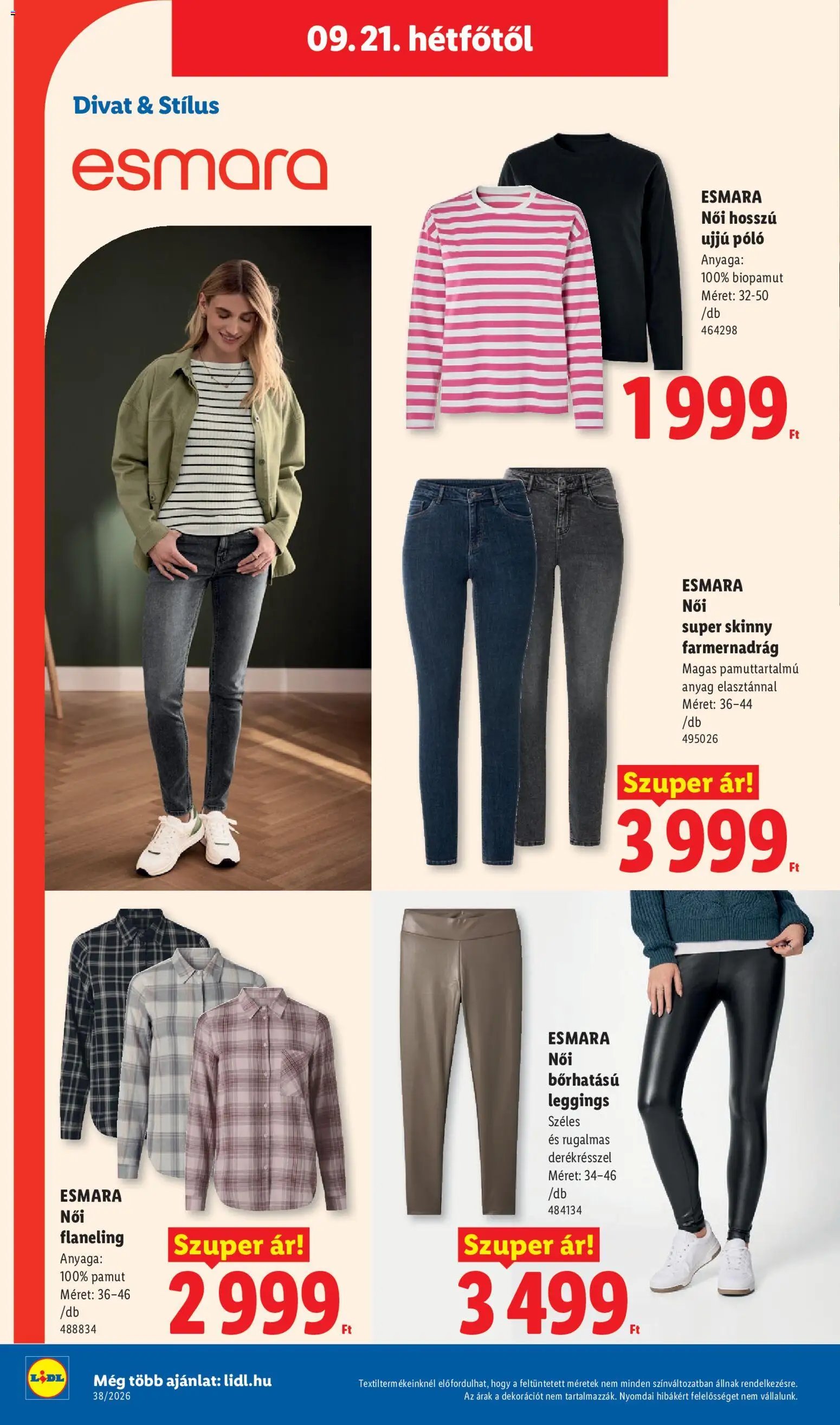 Lidl újság 2026.09.17. Lidl akciós újság