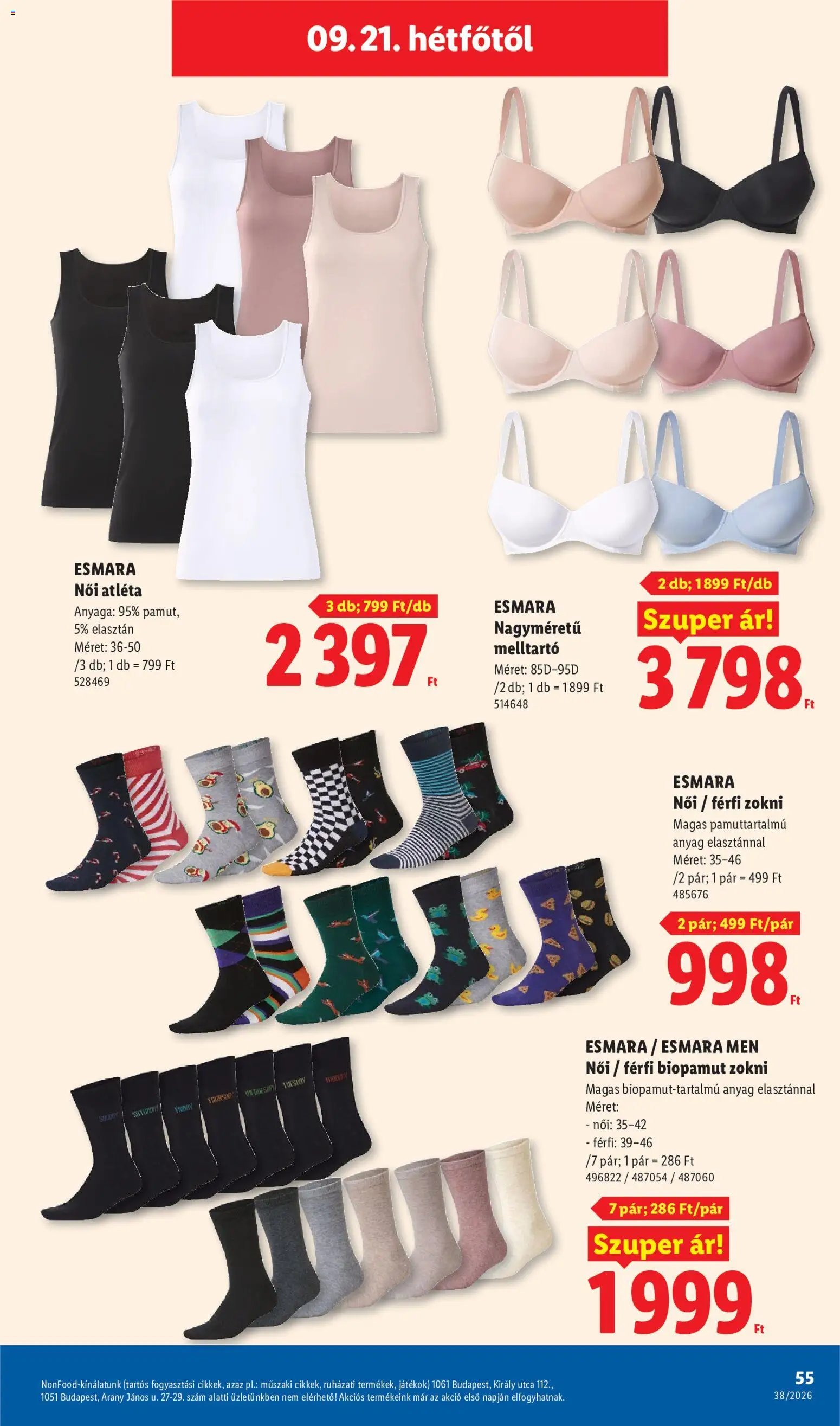 Lidl újság 2026.09.17. Lidl akciós újság