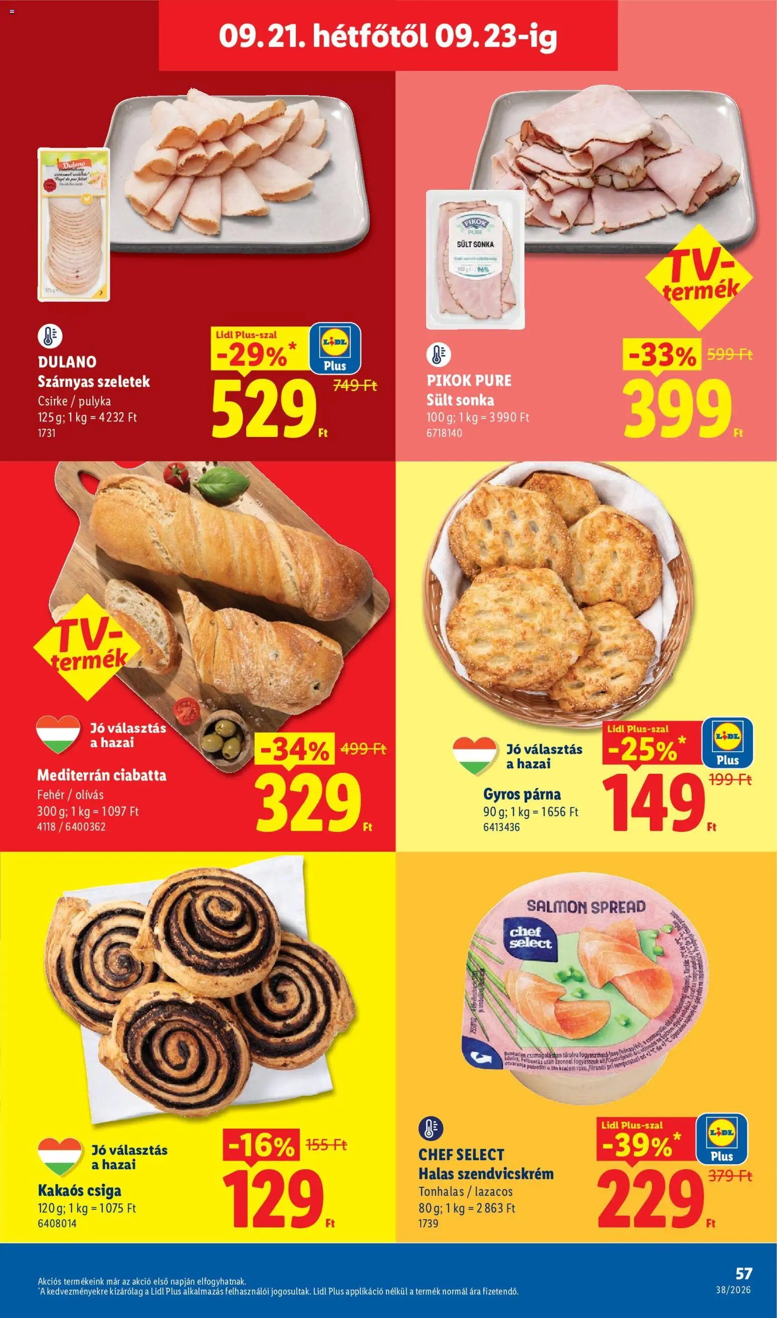 Lidl újság 2026.09.17. Lidl akciós újság