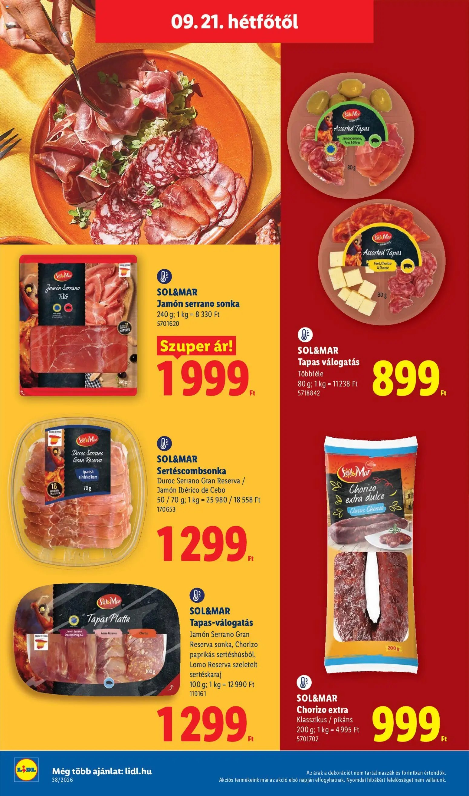 Lidl újság 2026.09.17. Lidl akciós újság