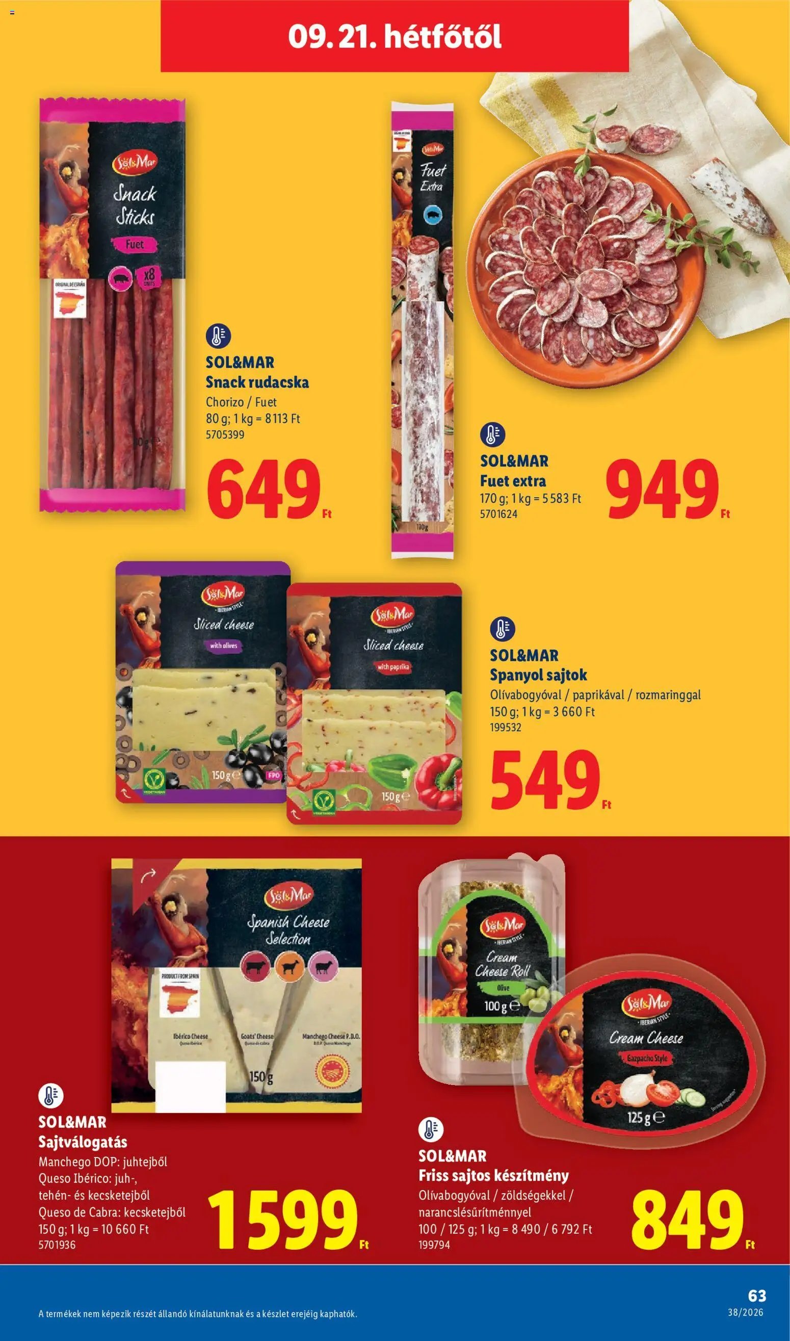 Lidl újság 2026.09.17. Lidl akciós újság