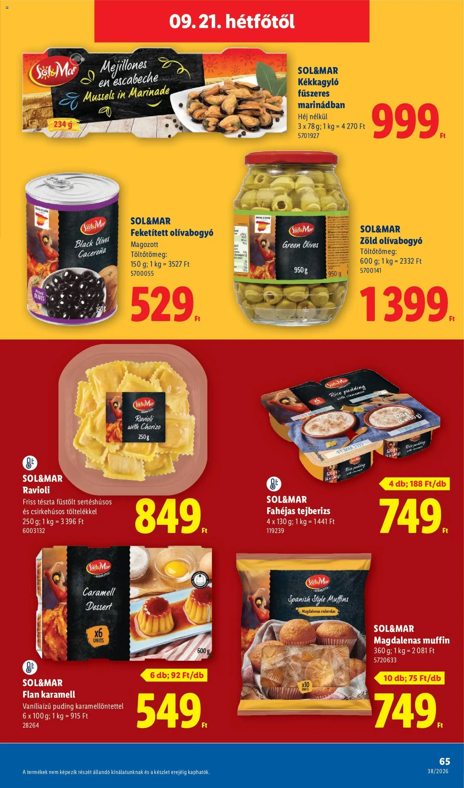 Lidl újság 2026.09.17. Lidl akciós újság