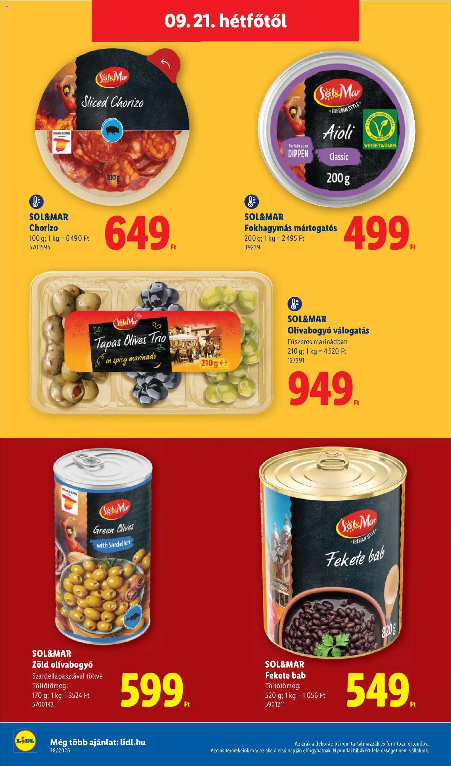 Lidl újság 2026.09.17. Lidl akciós újság
