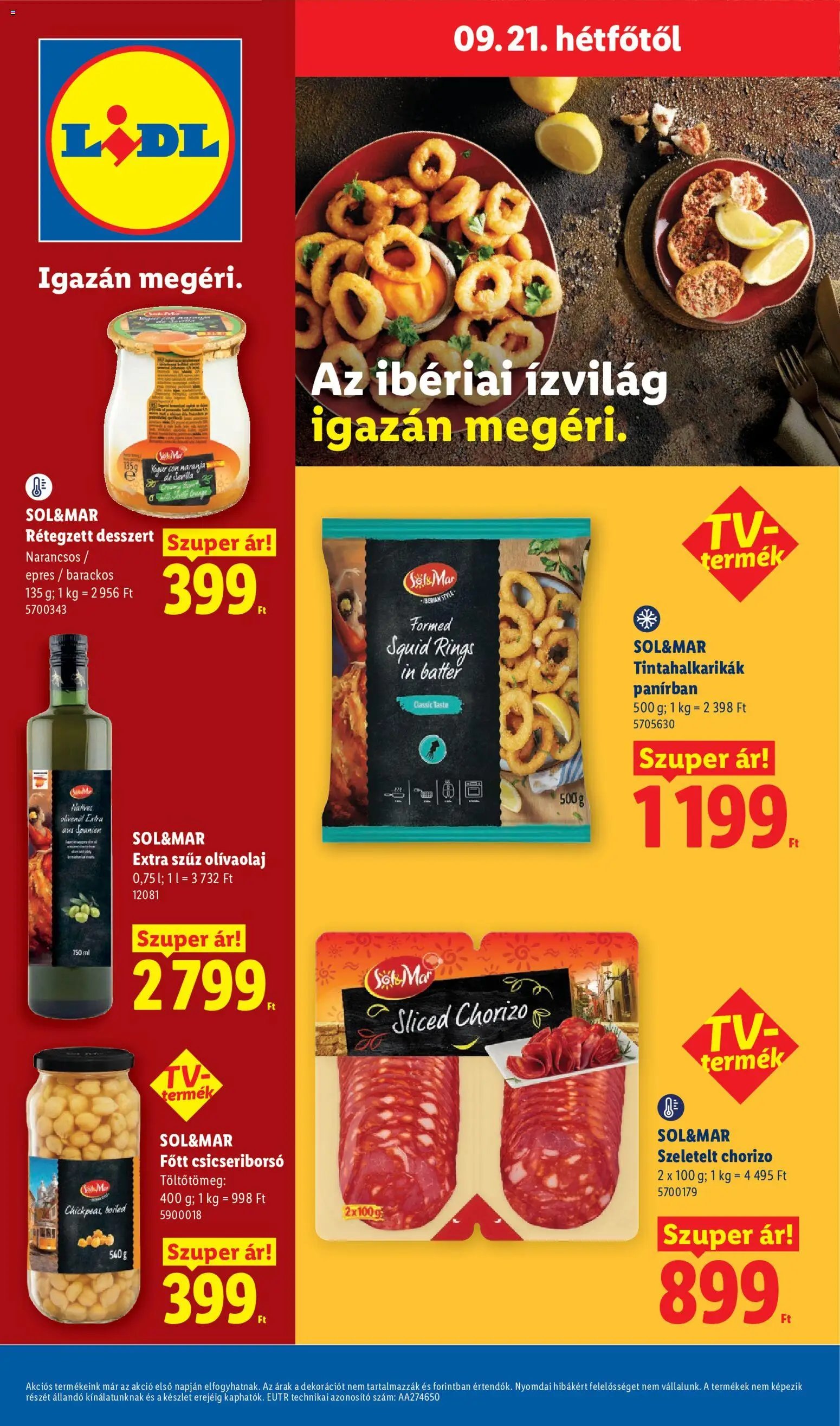 Lidl újság 2026.09.17. Lidl akciós újság