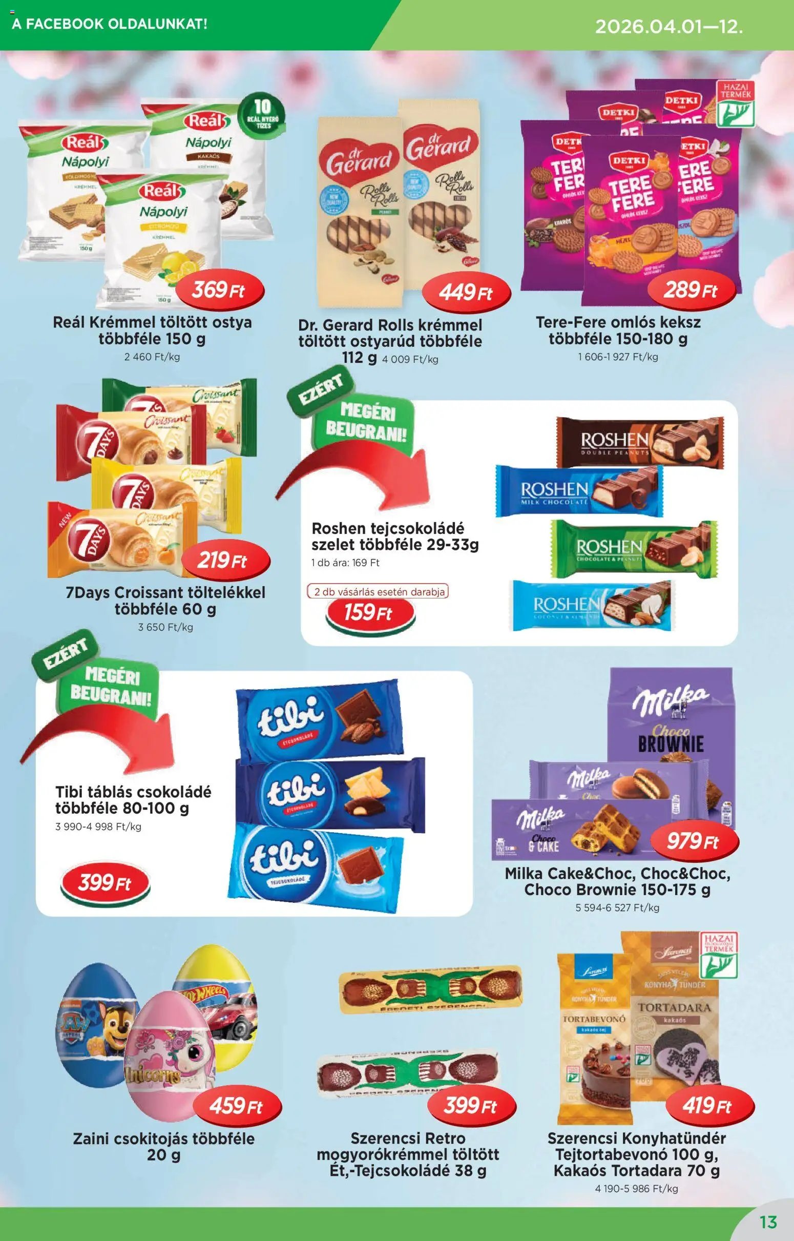 Reál újság 2026.04.01. Reál akciós újság (2026-04-01 - 2026-04-12)