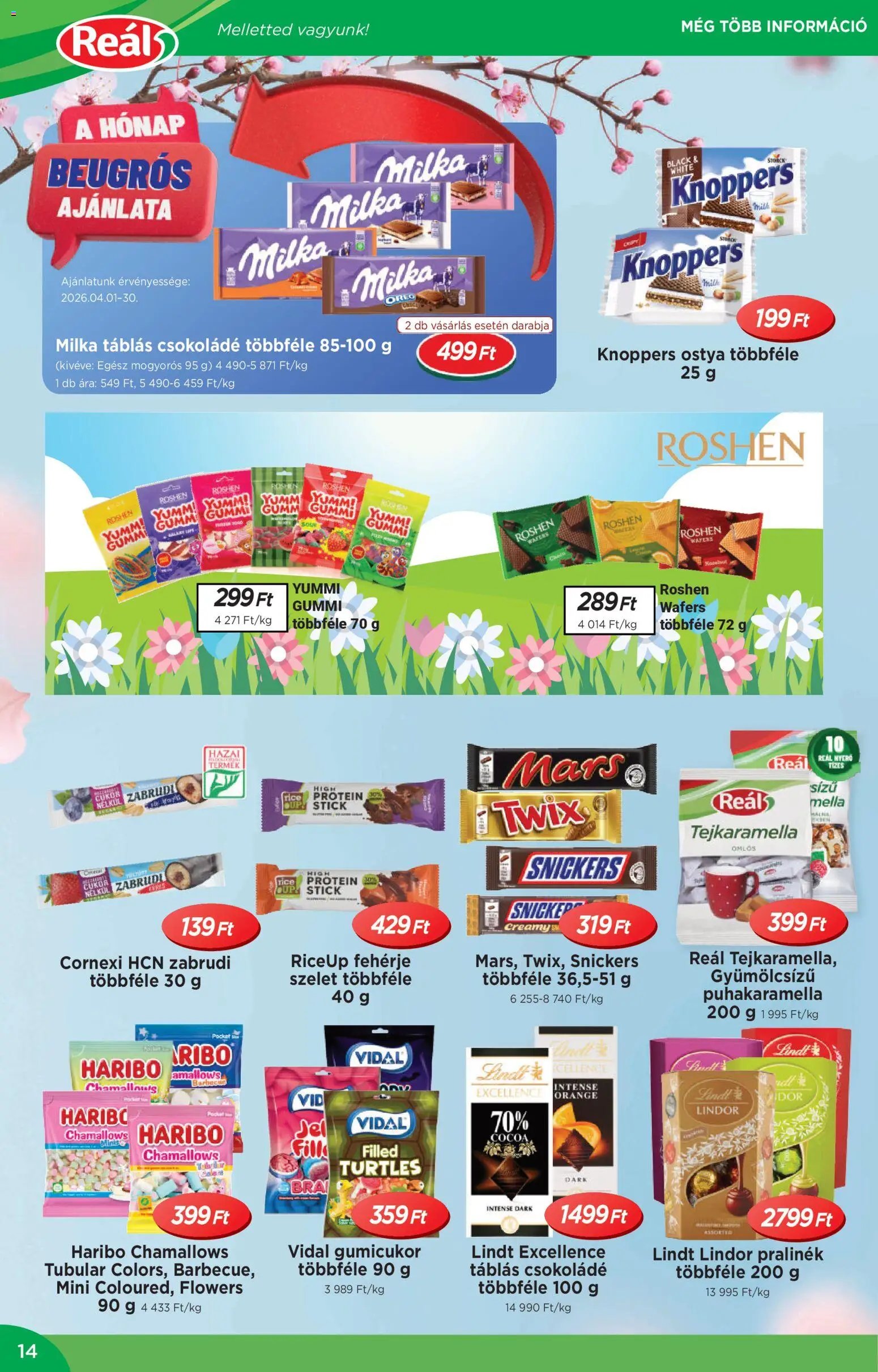 Reál újság 2026.04.01. Reál akciós újság (2026-04-01 - 2026-04-12)