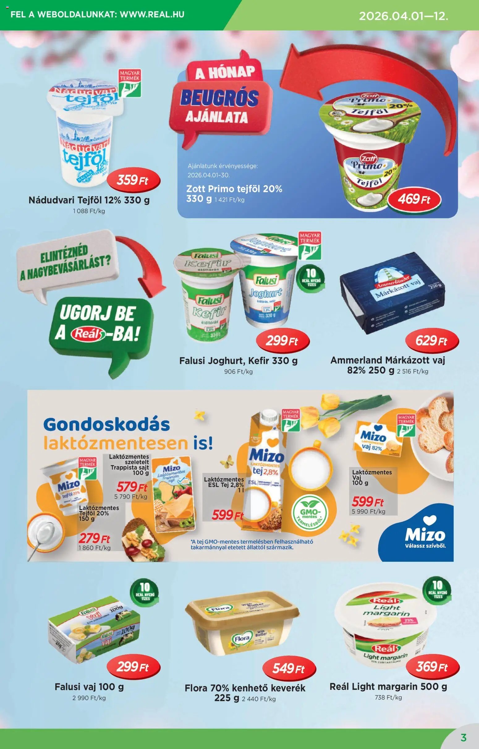 Reál újság 2026.04.01. Reál akciós újság (2026-04-01 - 2026-04-12)