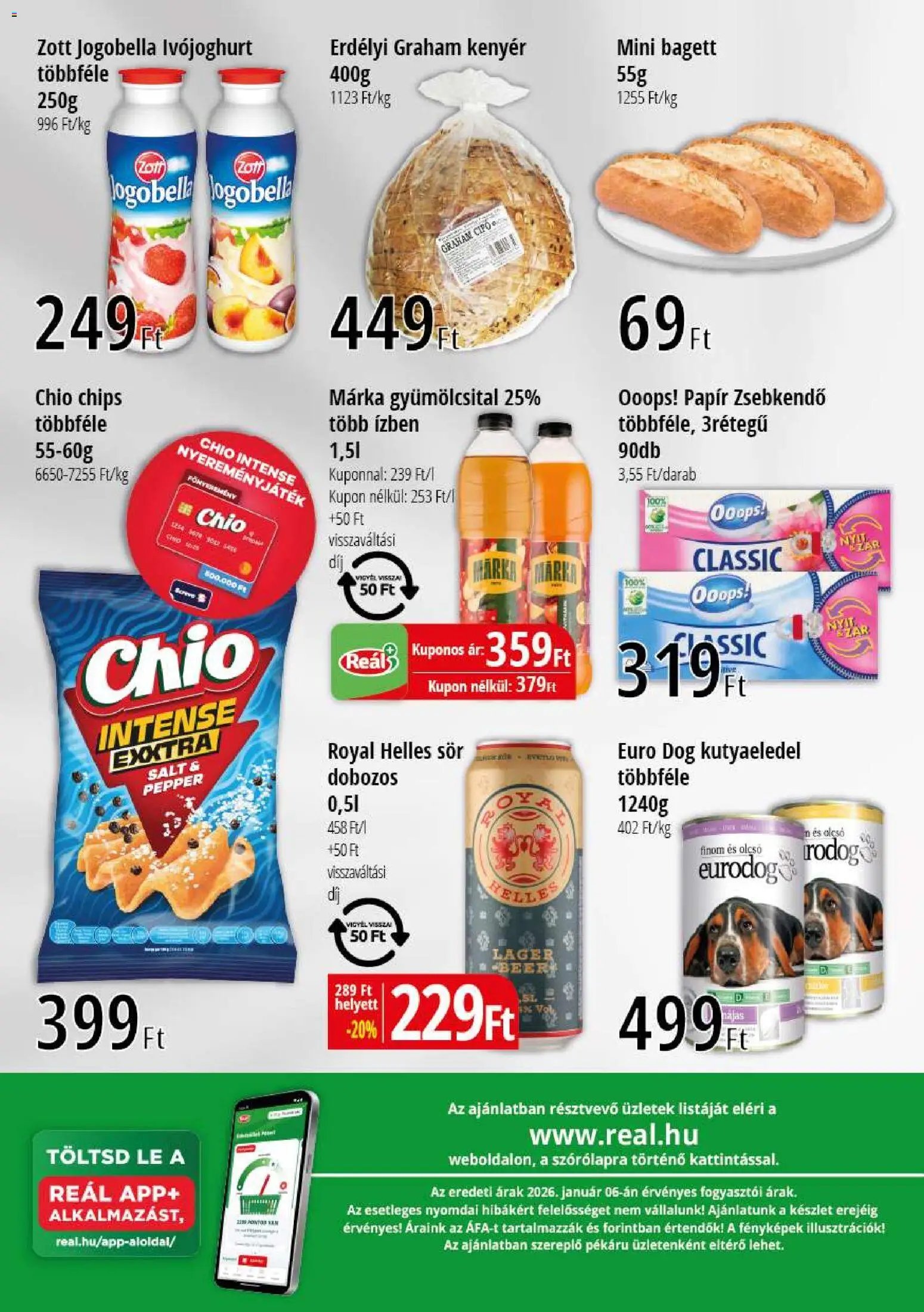 Reál újság 2026.01.15. Bevásárló hétvége - Pest megye (2026-01-15 - 2026-01-18)