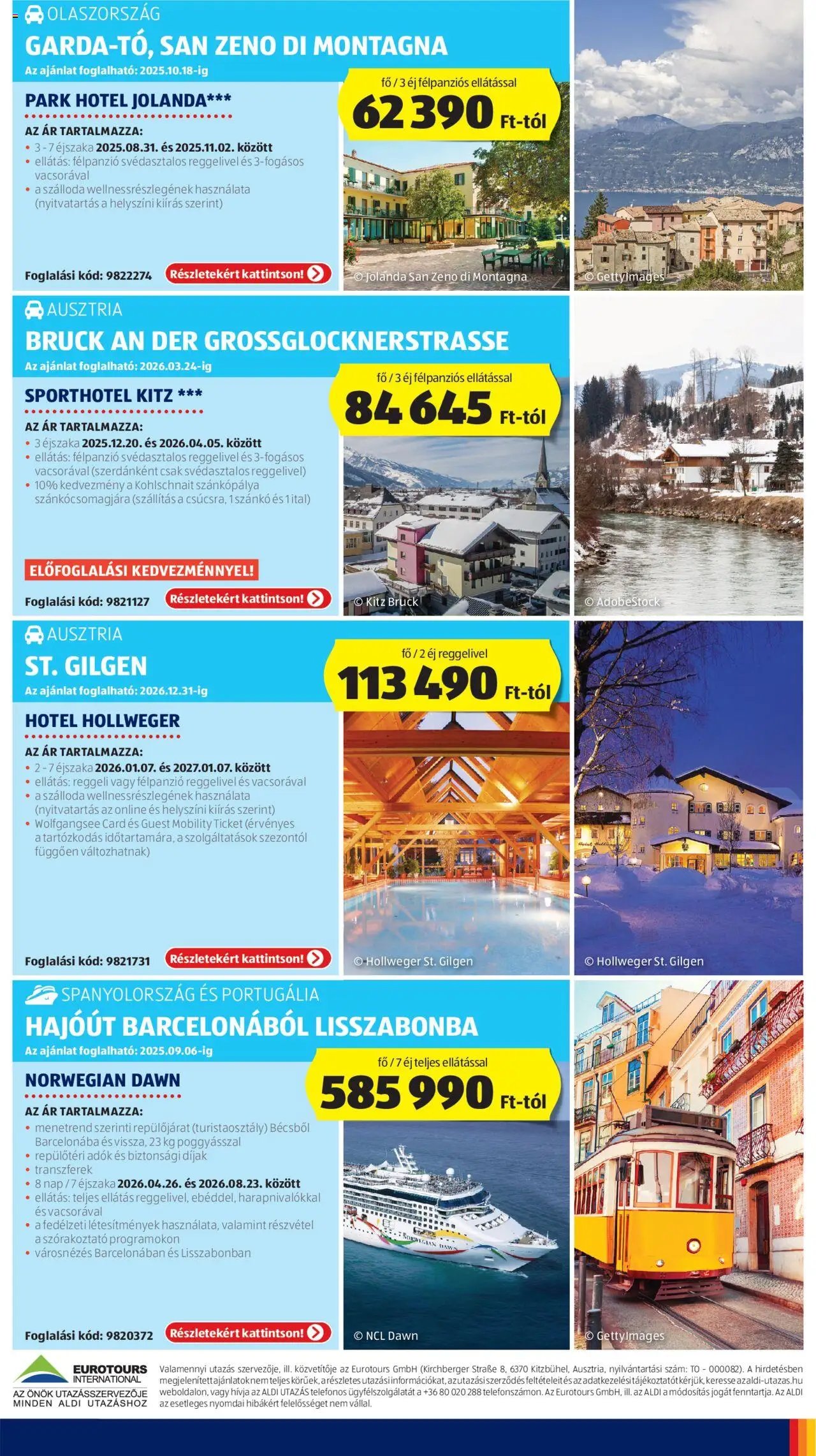 Aldi újság 2025.08.28. Utazás katalógus (2025-08-28 - 2026-08-24)