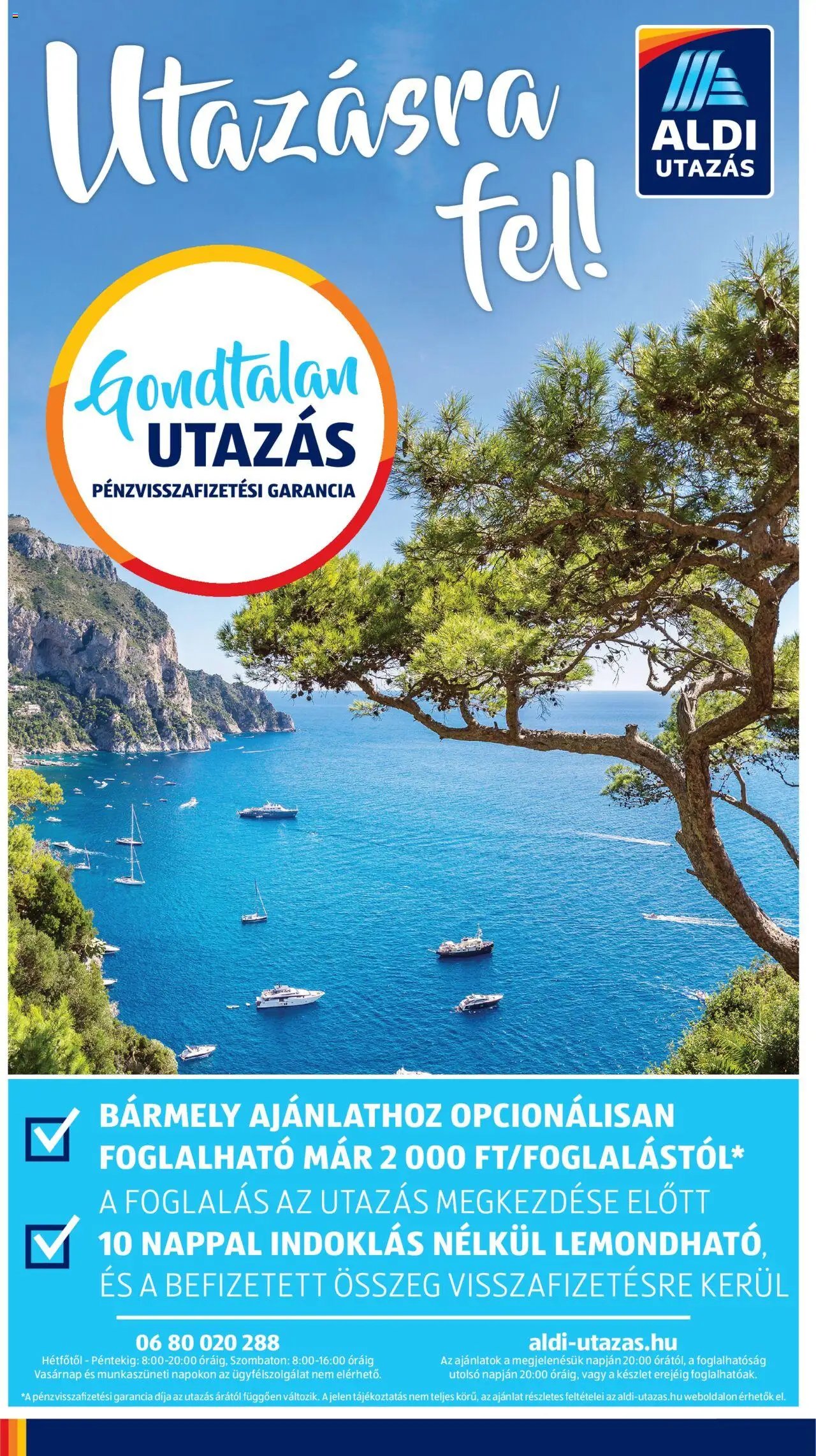 Aldi újság 2025.08.28. Utazás katalógus (2025-08-28 - 2026-08-24)