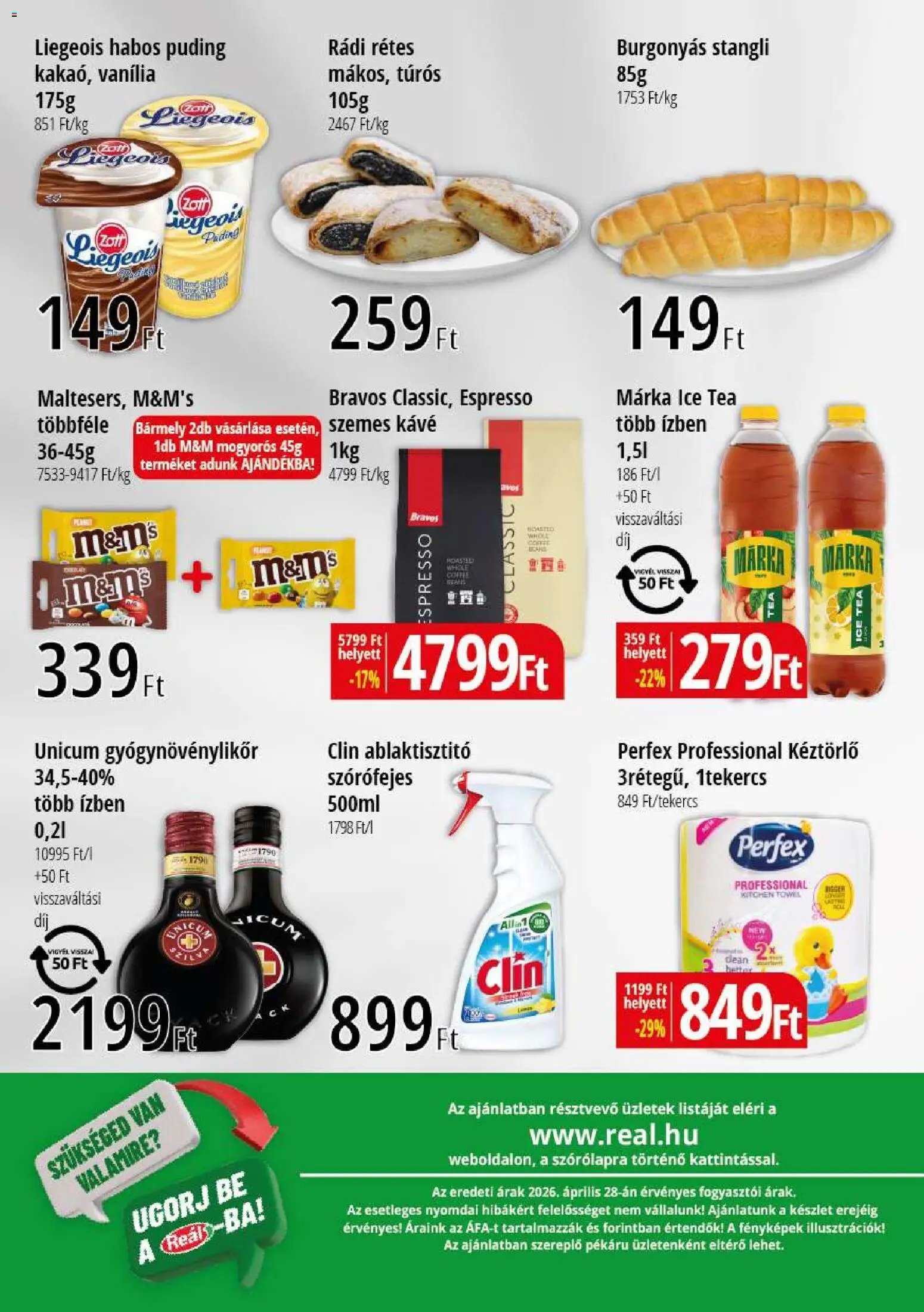 Reál újság 2026.05.07. Reál Bevásárló hétvége - Kelet Magyarország (2026-05-07 - 2026-05-10)