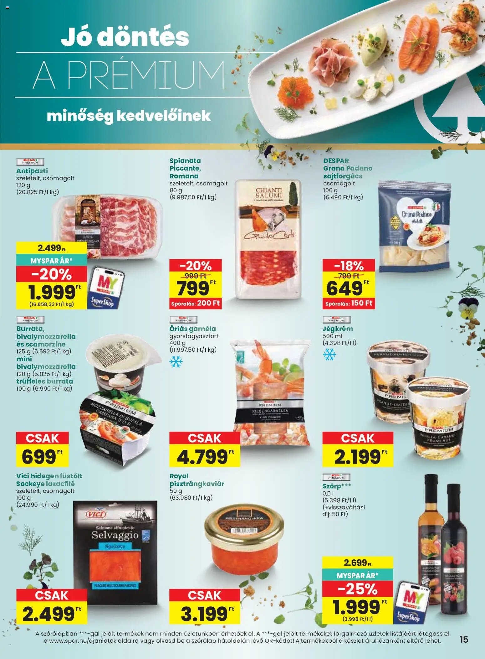 Spar újság 2026.10.08. Spar akciós újság