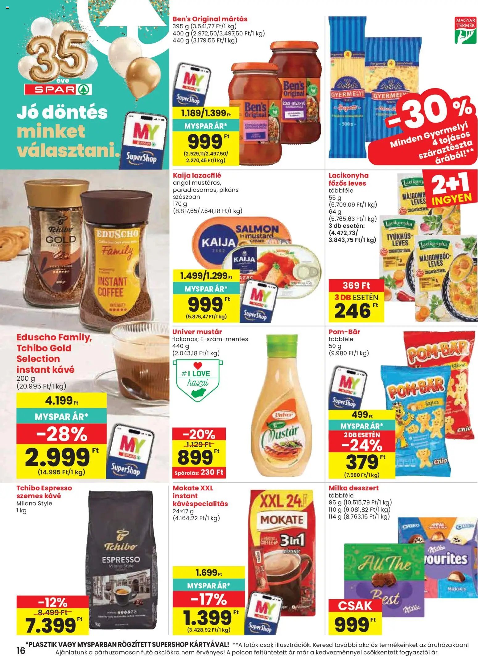 Spar újság 2026.10.08. Spar akciós újság