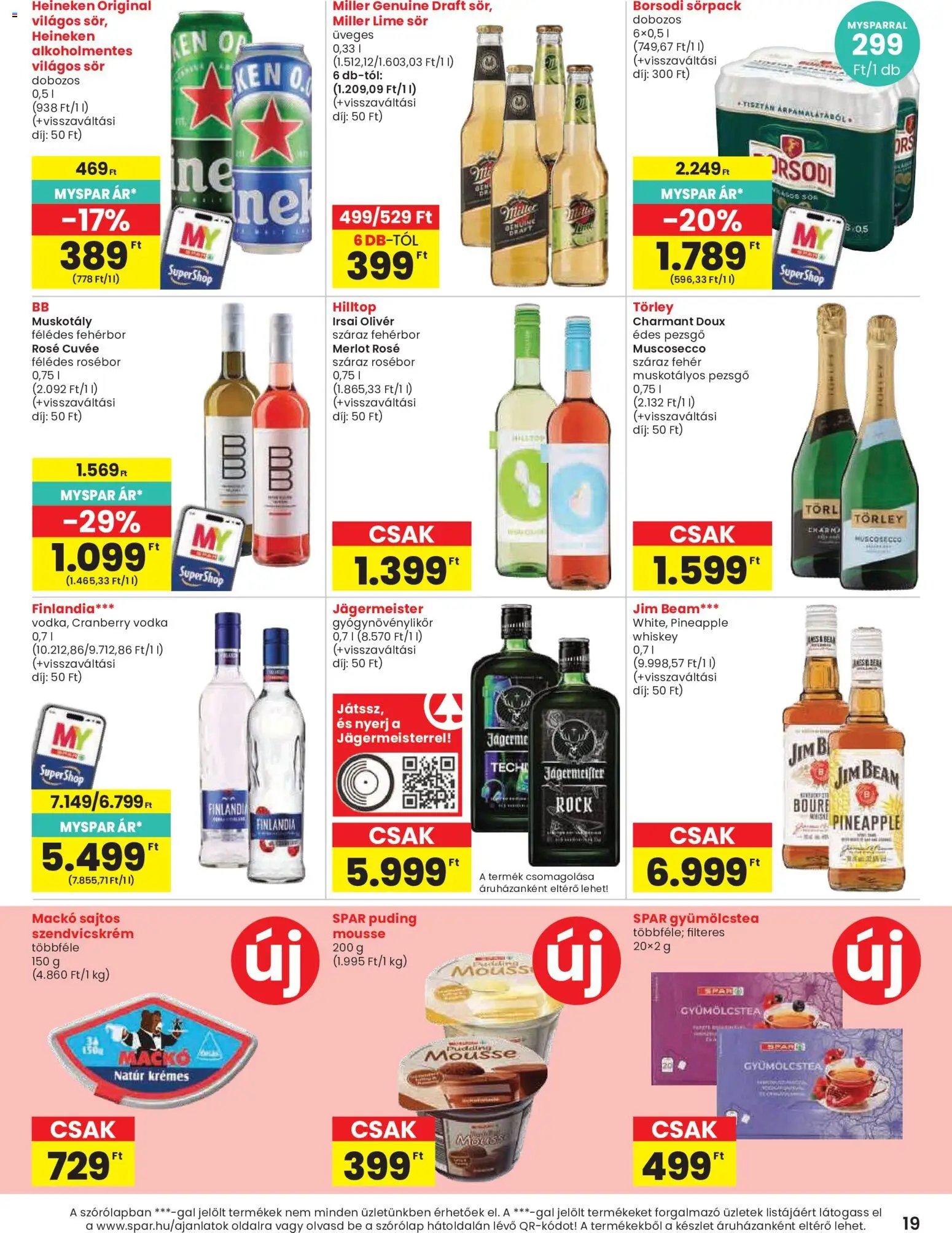 Spar újság 2026.10.08. Spar akciós újság