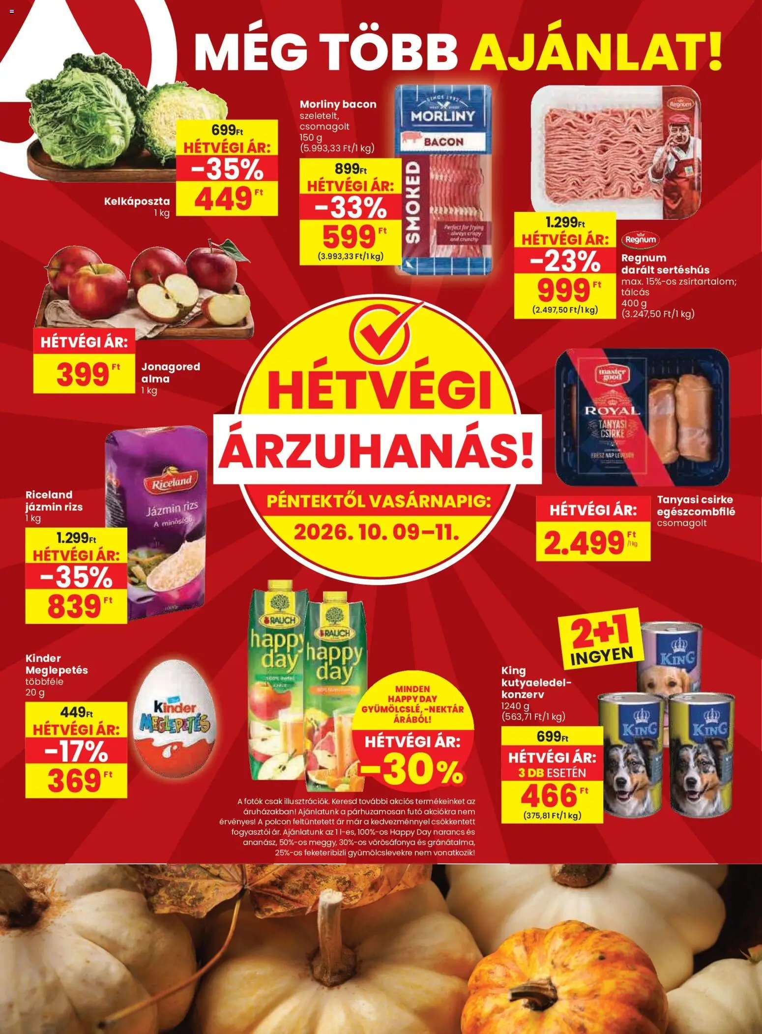 Spar újság 2026.10.08. Spar akciós újság