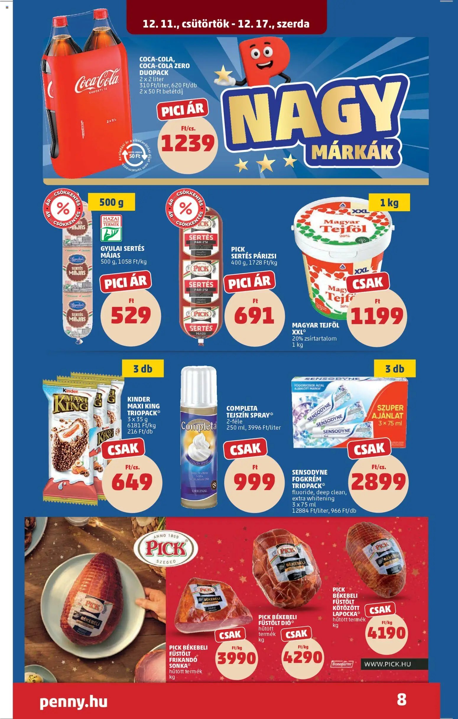 PENNY újság 2025.12.11. Akciós újság PENNY (2025-12-11 - 2025-12-17)