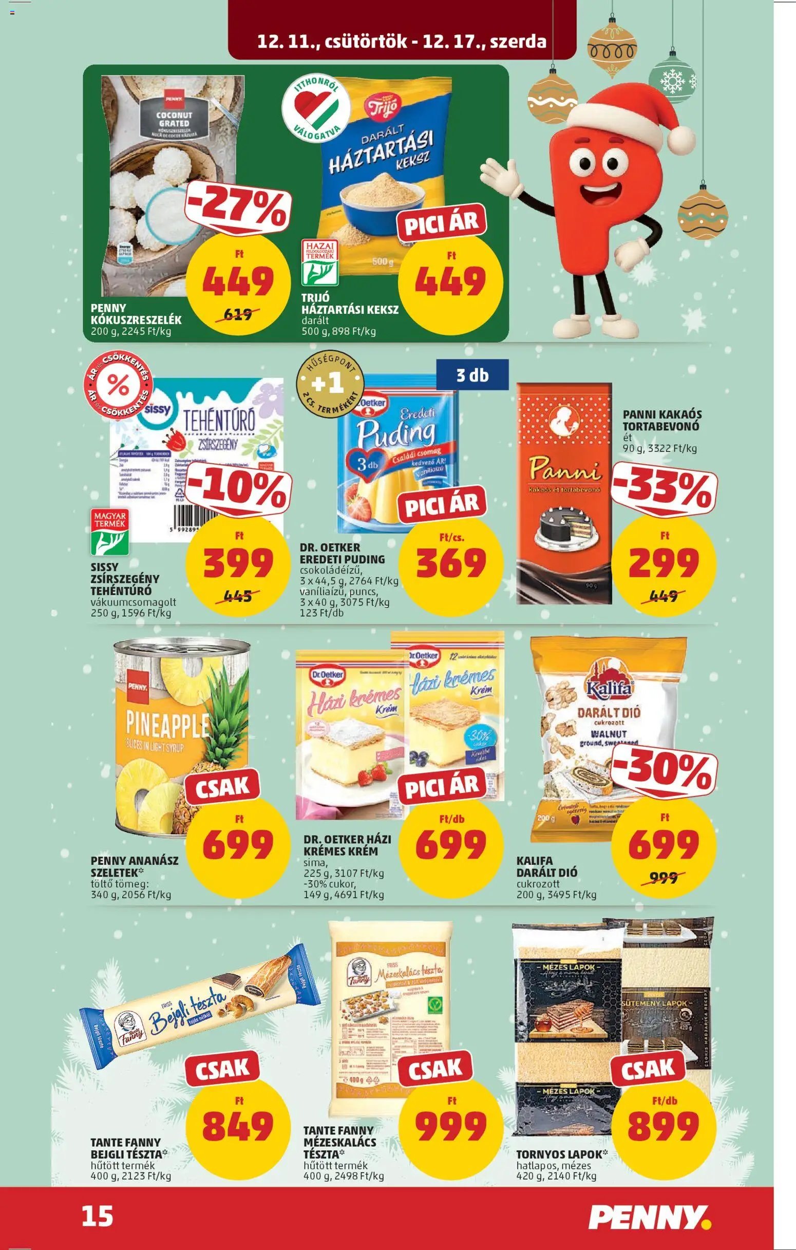 PENNY újság 2025.12.11. Akciós újság PENNY (2025-12-11 - 2025-12-17)