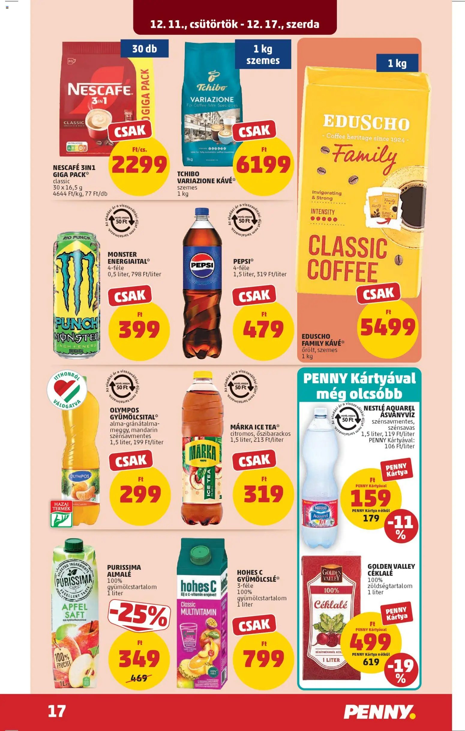 PENNY újság 2025.12.11. Akciós újság PENNY (2025-12-11 - 2025-12-17)