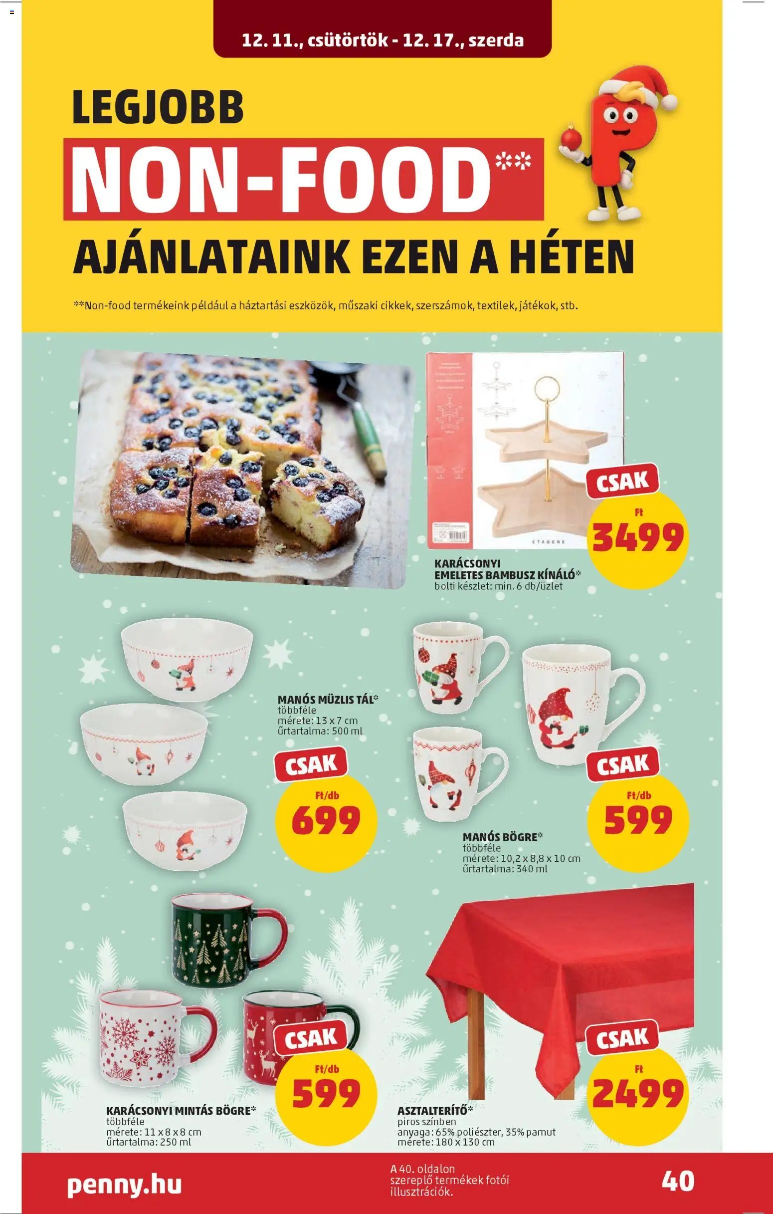 PENNY újság 2025.12.11. Akciós újság PENNY (2025-12-11 - 2025-12-17)