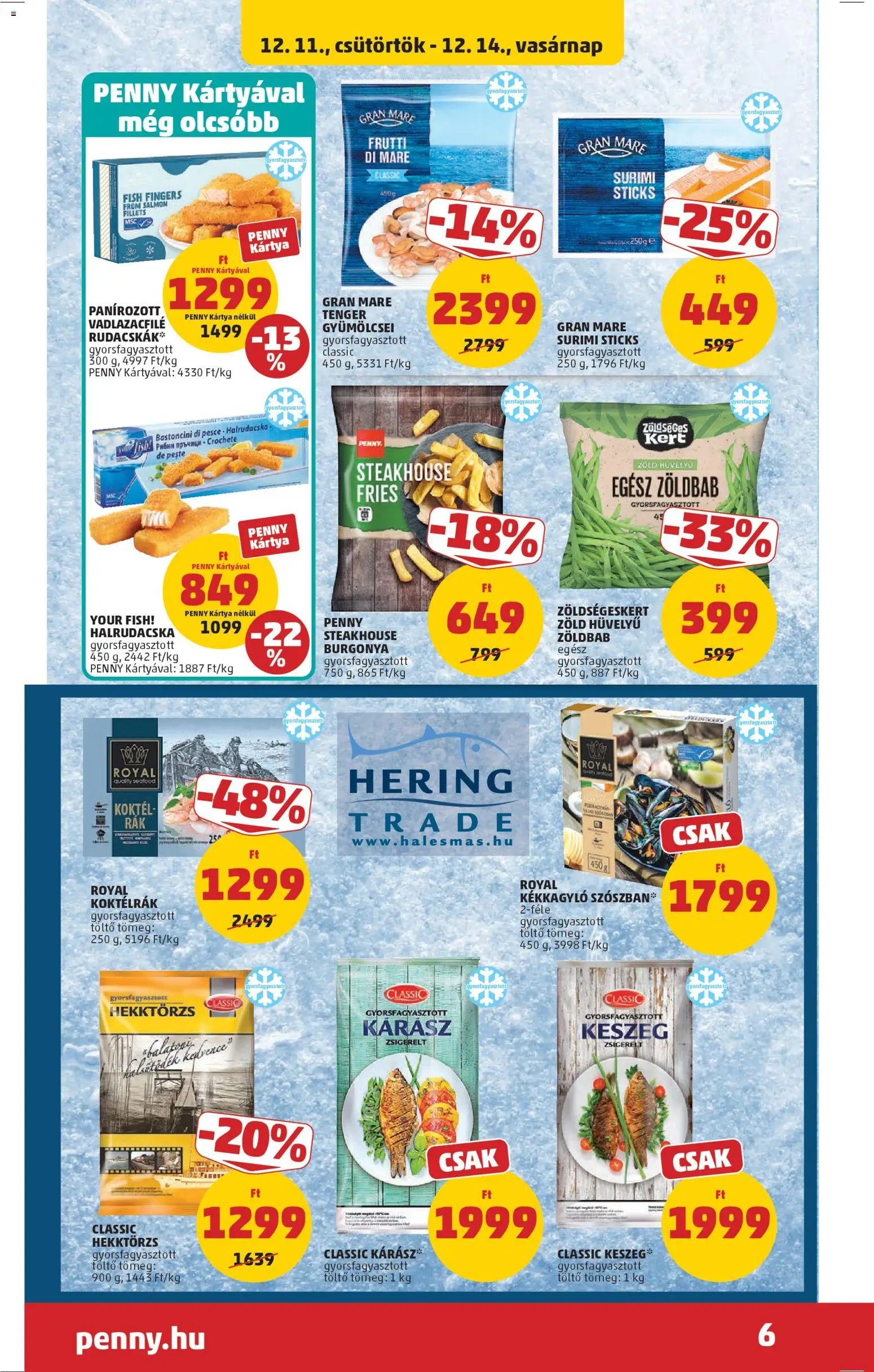 PENNY újság 2025.12.11. Akciós újság PENNY (2025-12-11 - 2025-12-17)