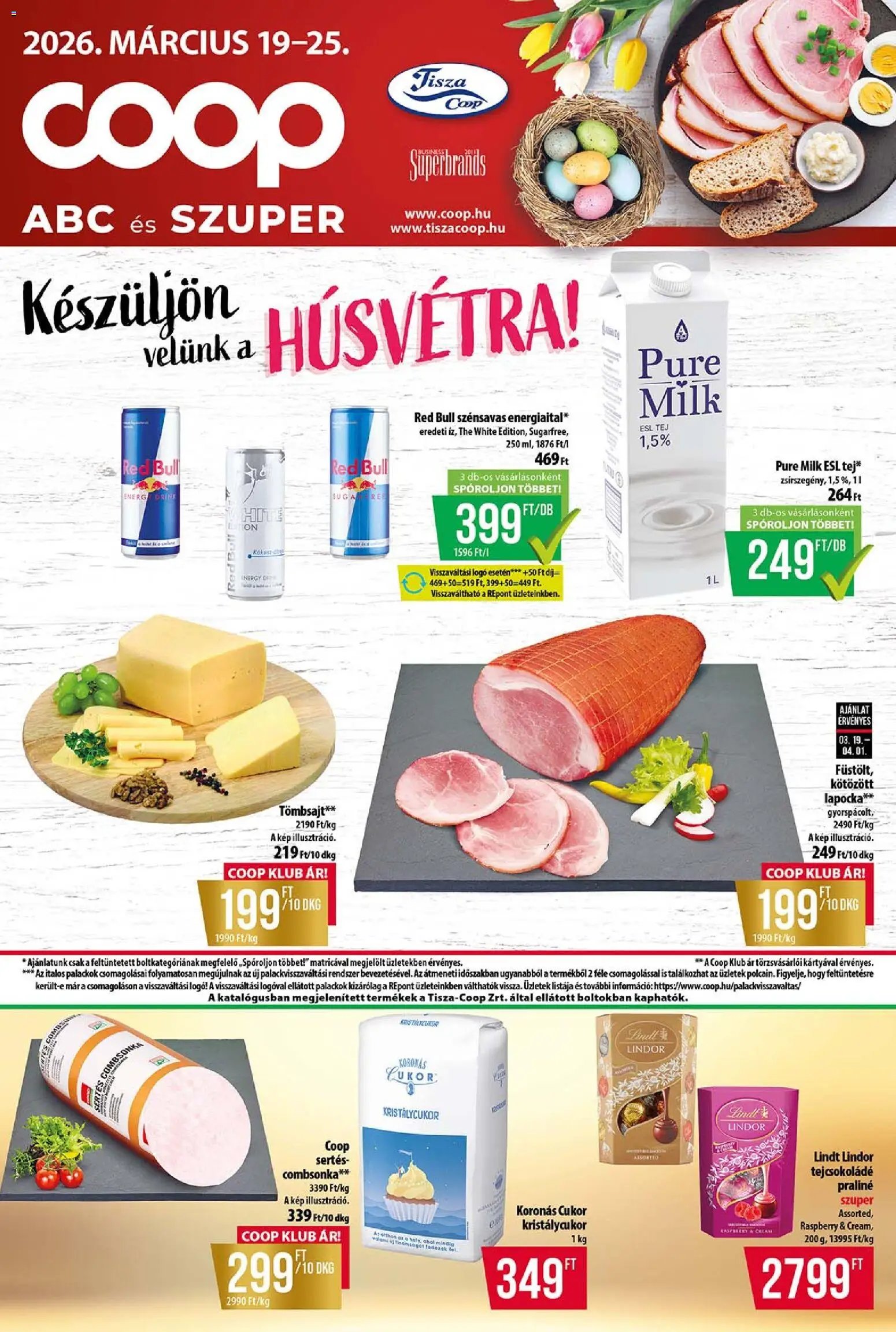 COOP újság 2026.03.19. COOP - Abc & Szuper / Tisza (2026-03-19 - 2026-03-25)