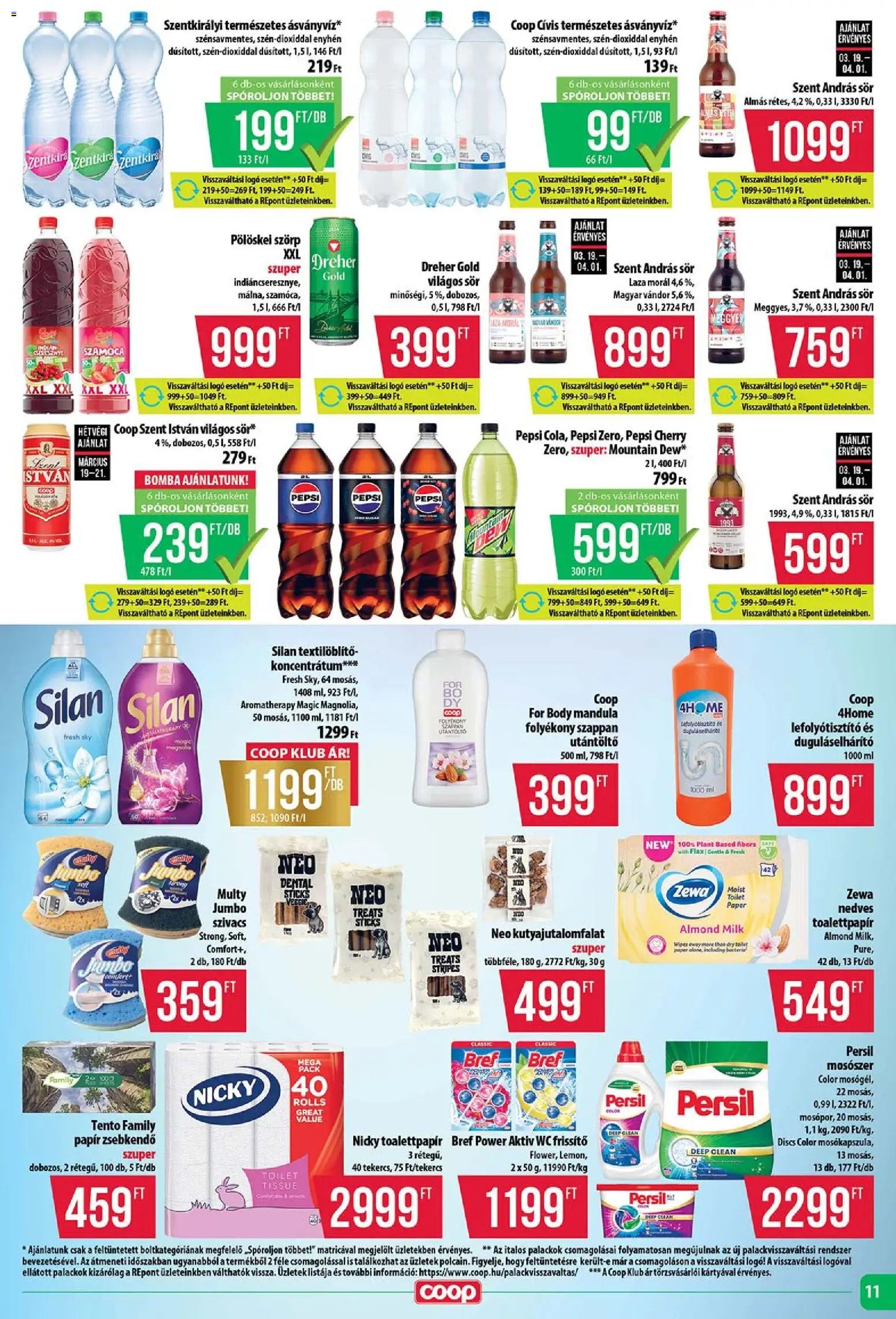 COOP újság 2026.03.19. COOP - Abc & Szuper / Tisza (2026-03-19 - 2026-03-25)