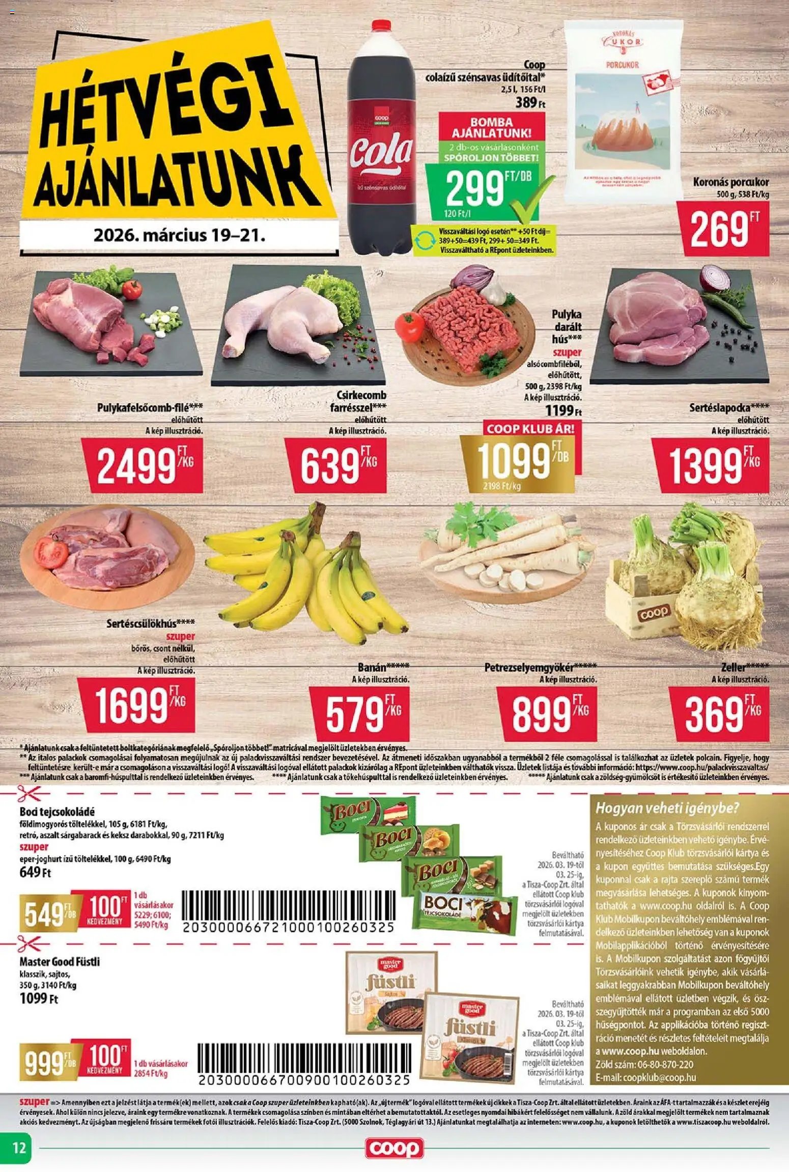 COOP újság 2026.03.19. COOP - Abc & Szuper / Tisza (2026-03-19 - 2026-03-25)