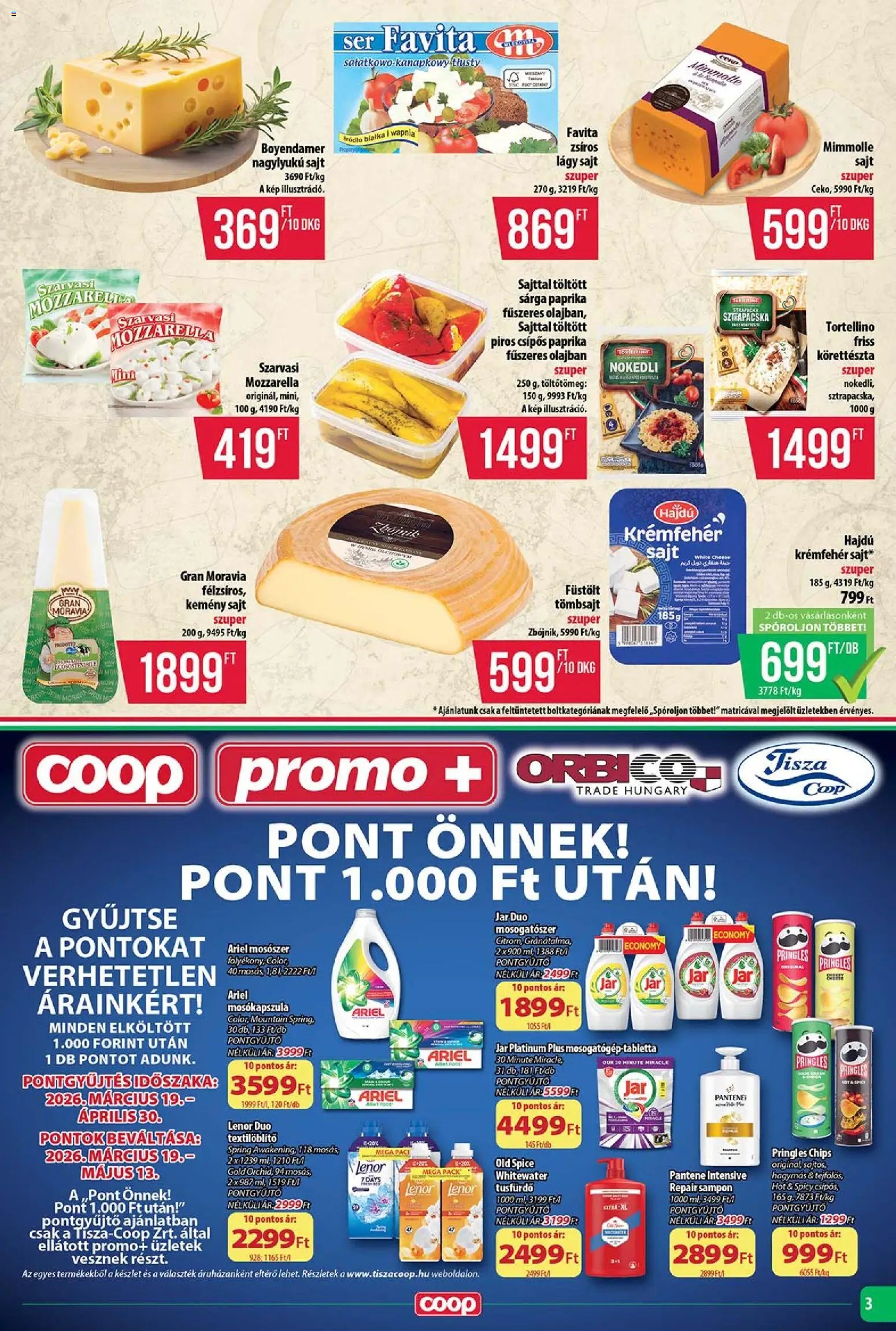 COOP újság 2026.03.19. COOP - Abc & Szuper / Tisza (2026-03-19 - 2026-03-25)