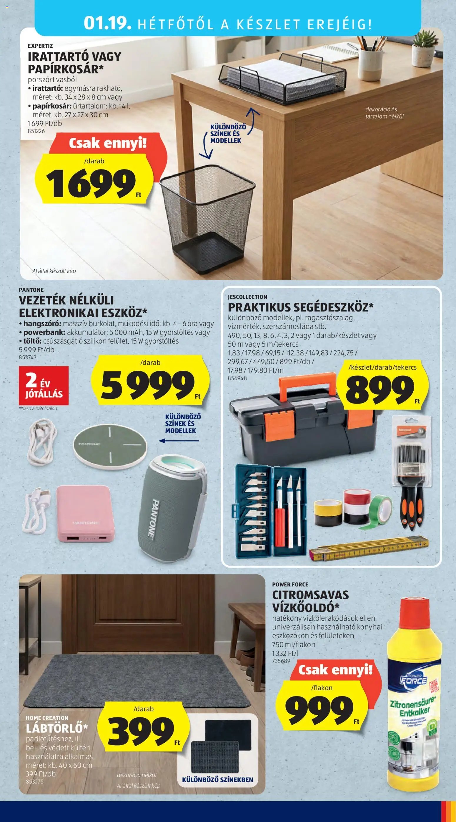 Aldi újság 2026.01.15. Középső sor termékei (2026-01-15 - 2026-01-21)