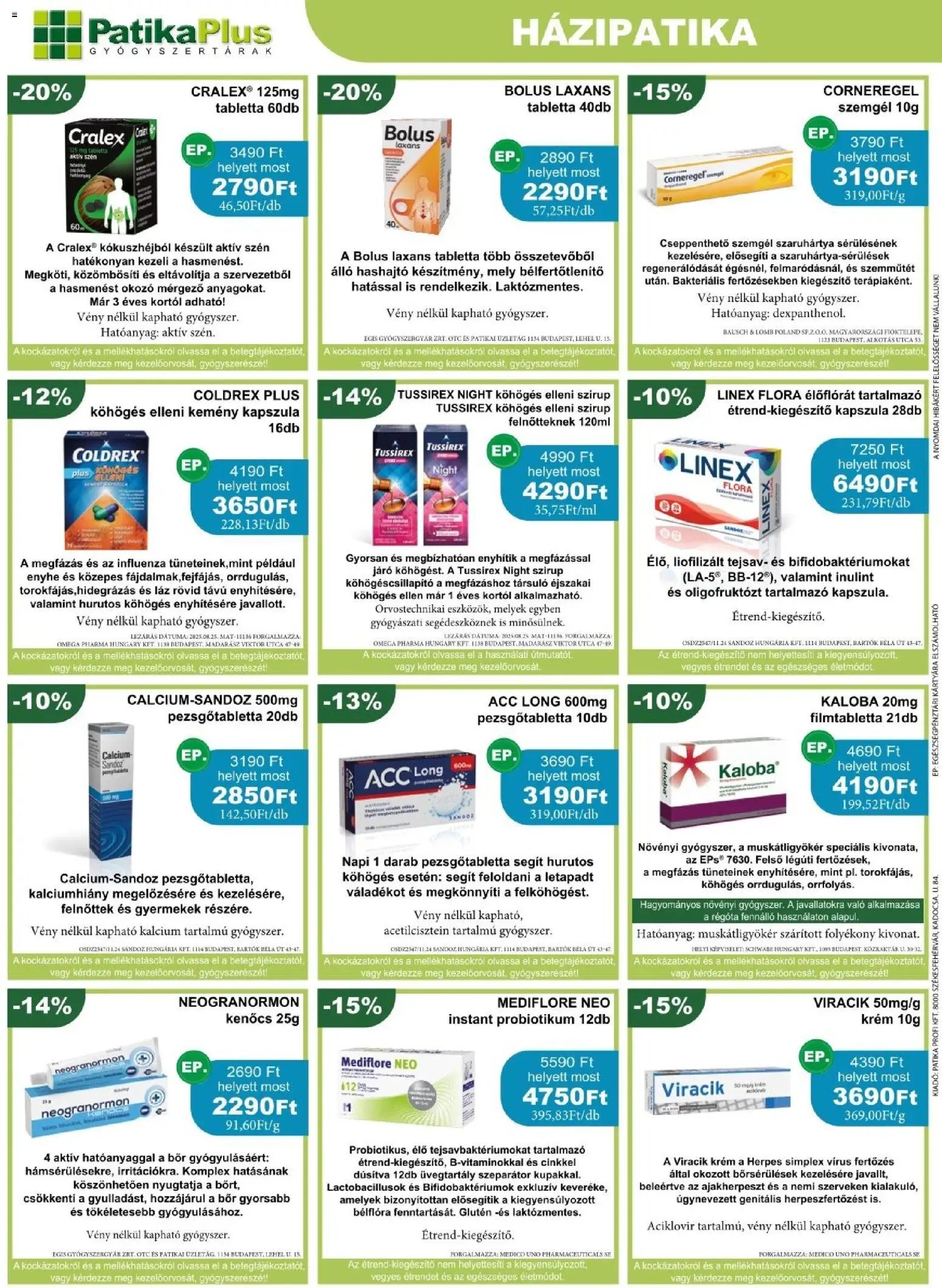 PatikaPlus újság 2026.04.01. PatikaPlus akciós újság (2026-04-01 - 2026-04-30)