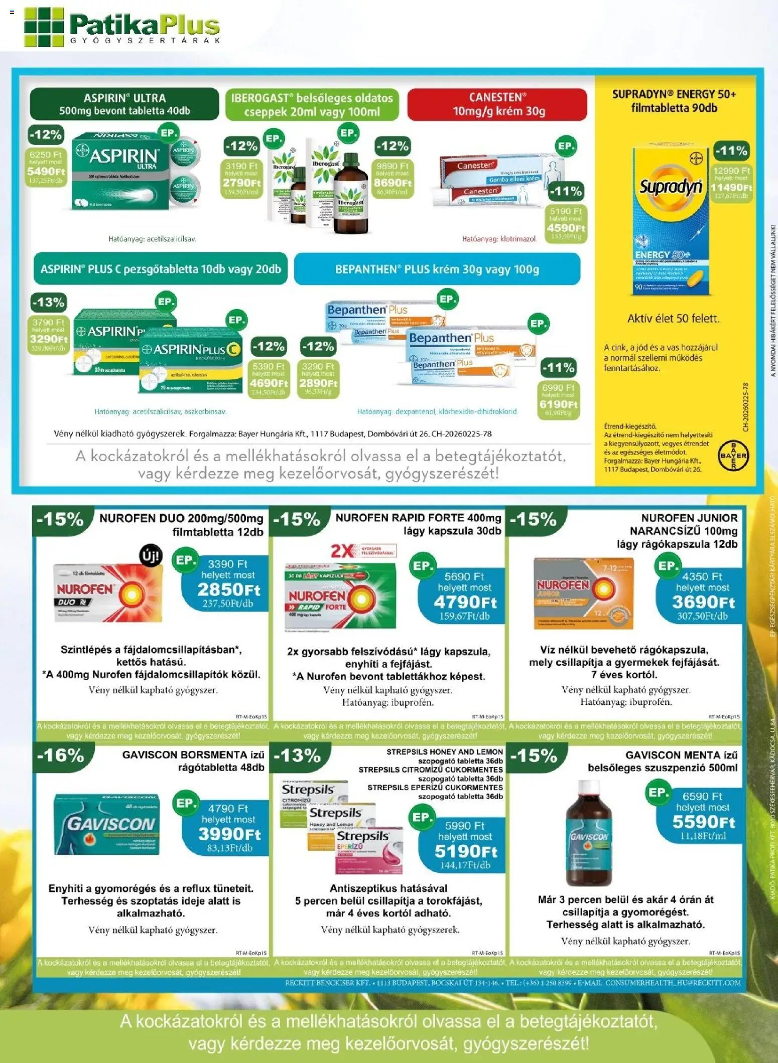 PatikaPlus újság 2026.04.01. PatikaPlus akciós újság (2026-04-01 - 2026-04-30)
