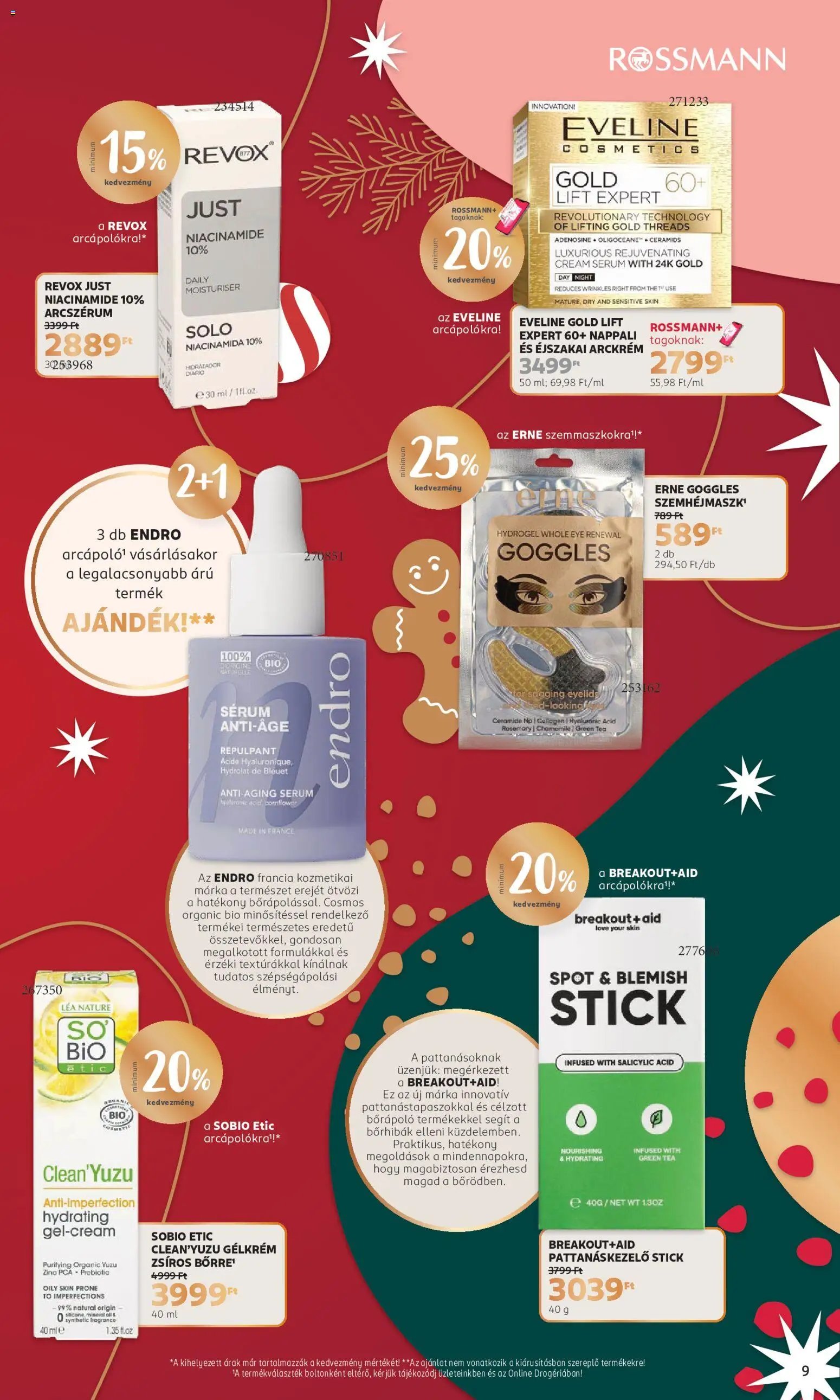 Rossmann Karácsony akciós újság 2026.11.02. -tól/től 🧑‍🎄❄️