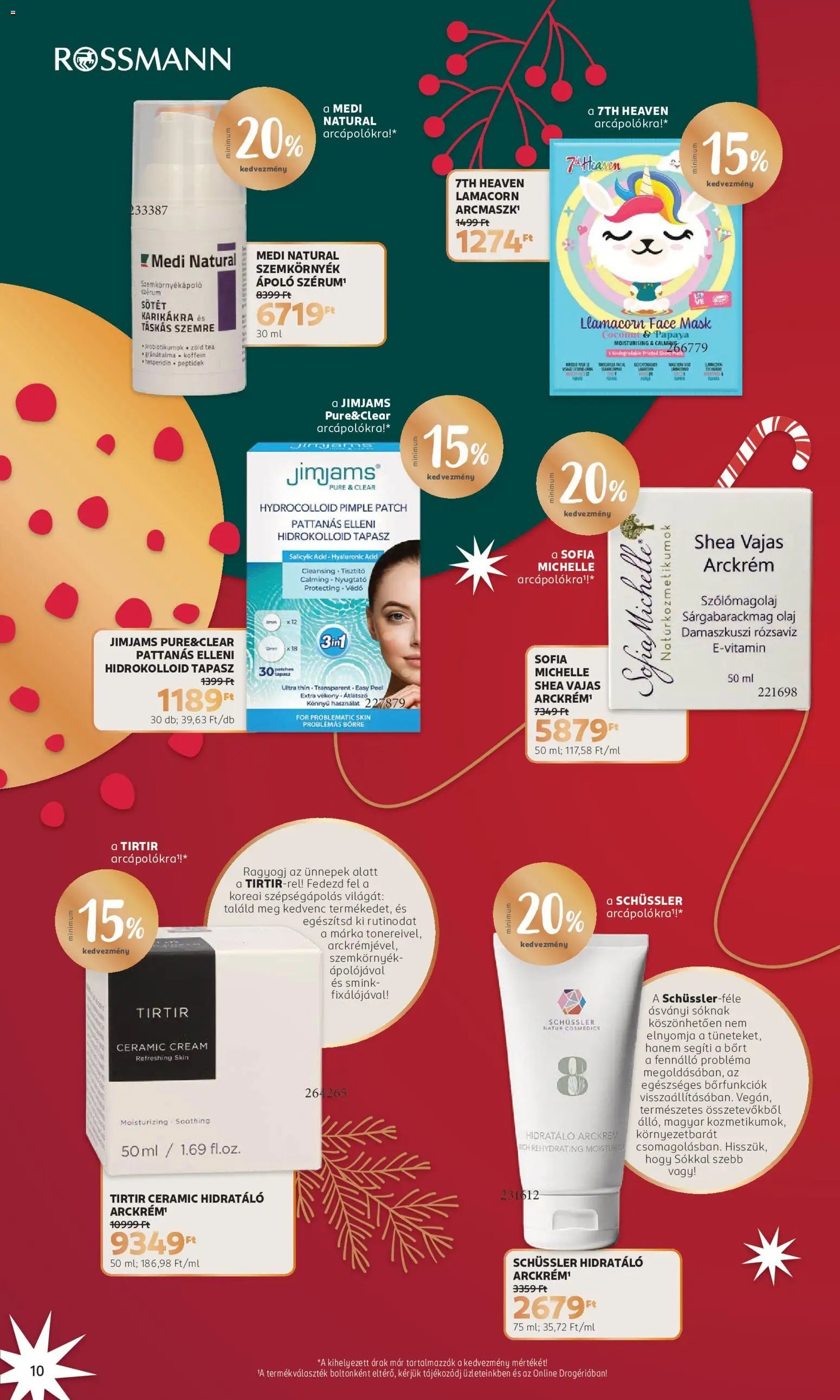 Rossmann Karácsony akciós újság 2026.11.02. -tól/től 🧑‍🎄❄️