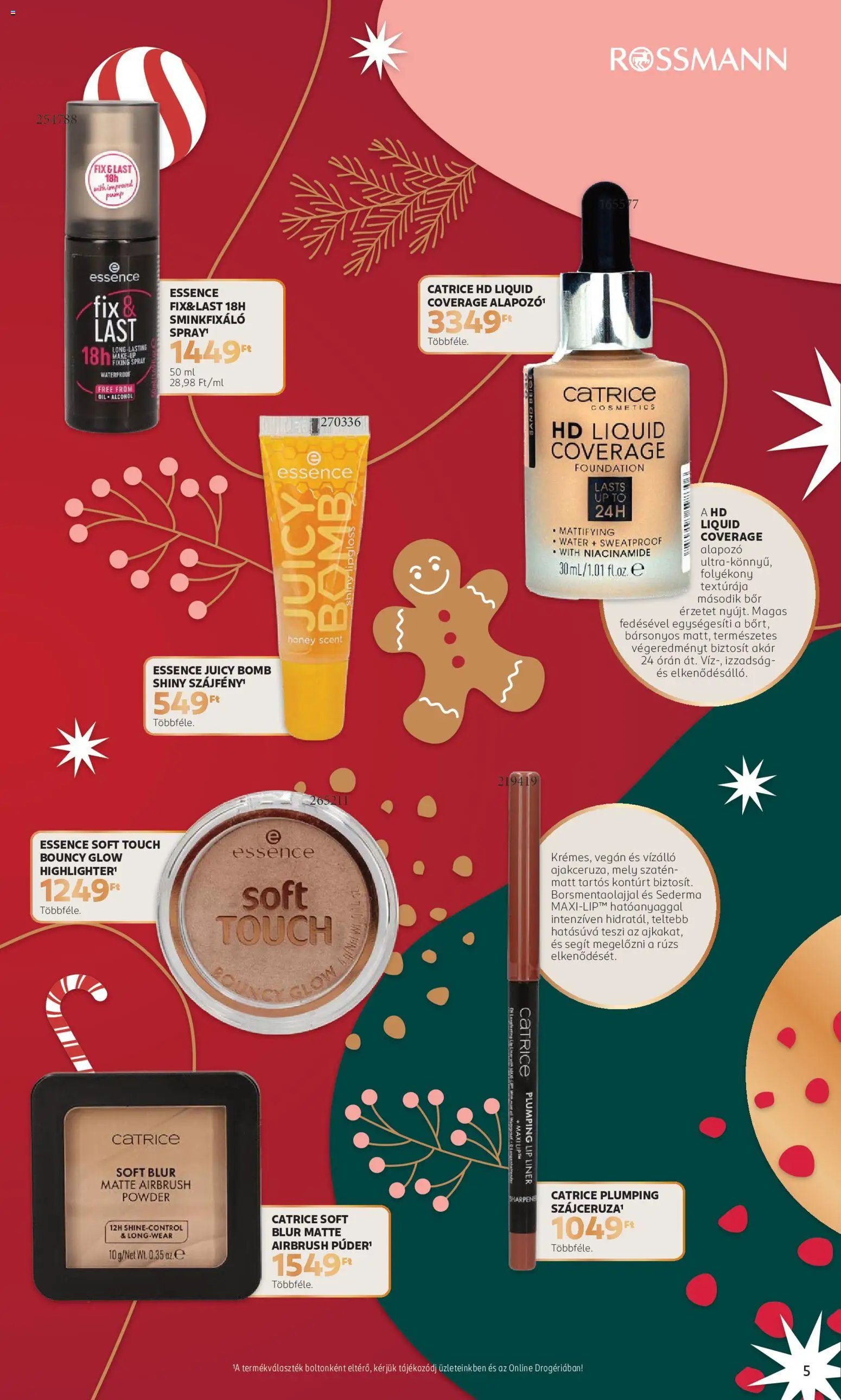 Rossmann Karácsony akciós újság 2026.11.02. -tól/től 🧑‍🎄❄️