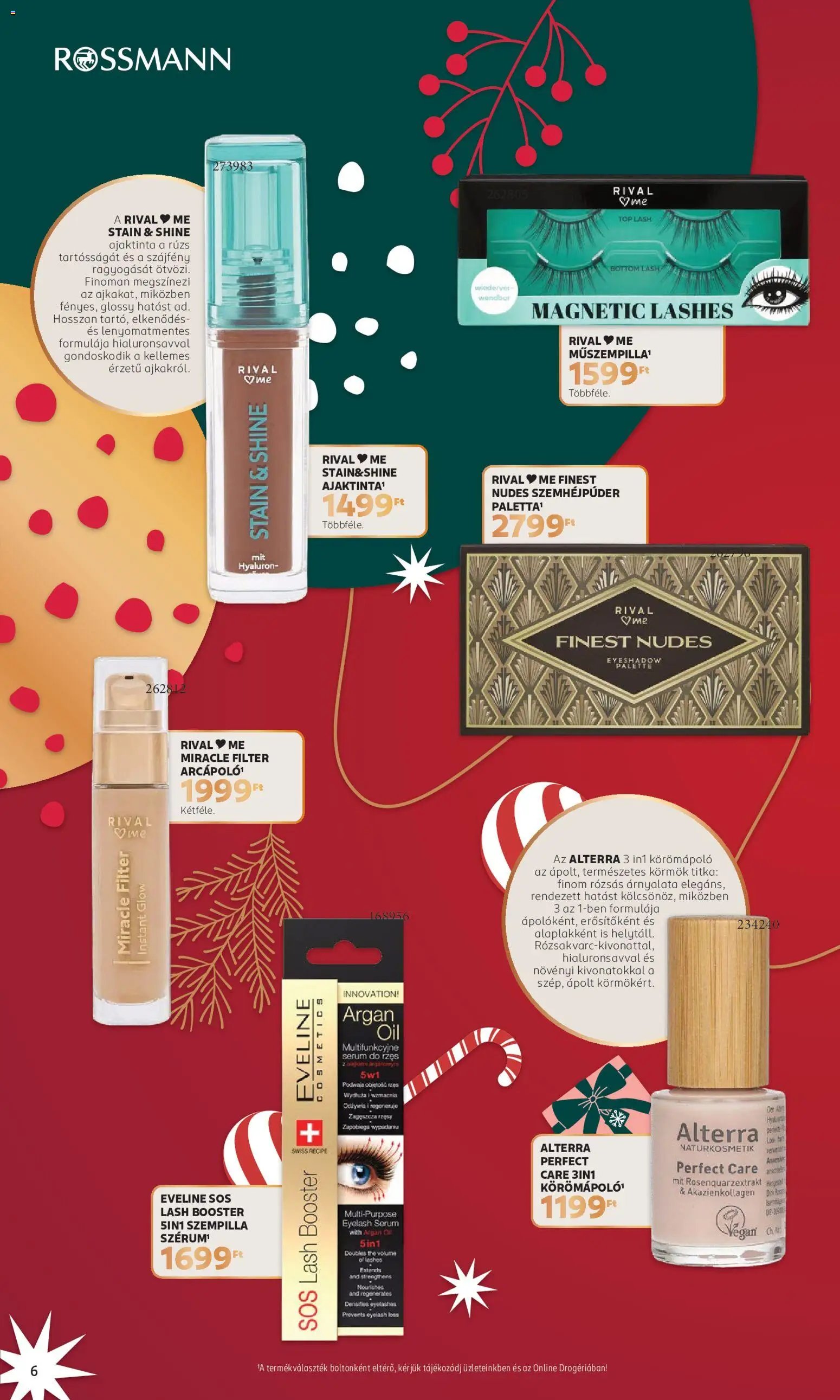 Rossmann Karácsony akciós újság 2026.11.02. -tól/től 🧑‍🎄❄️