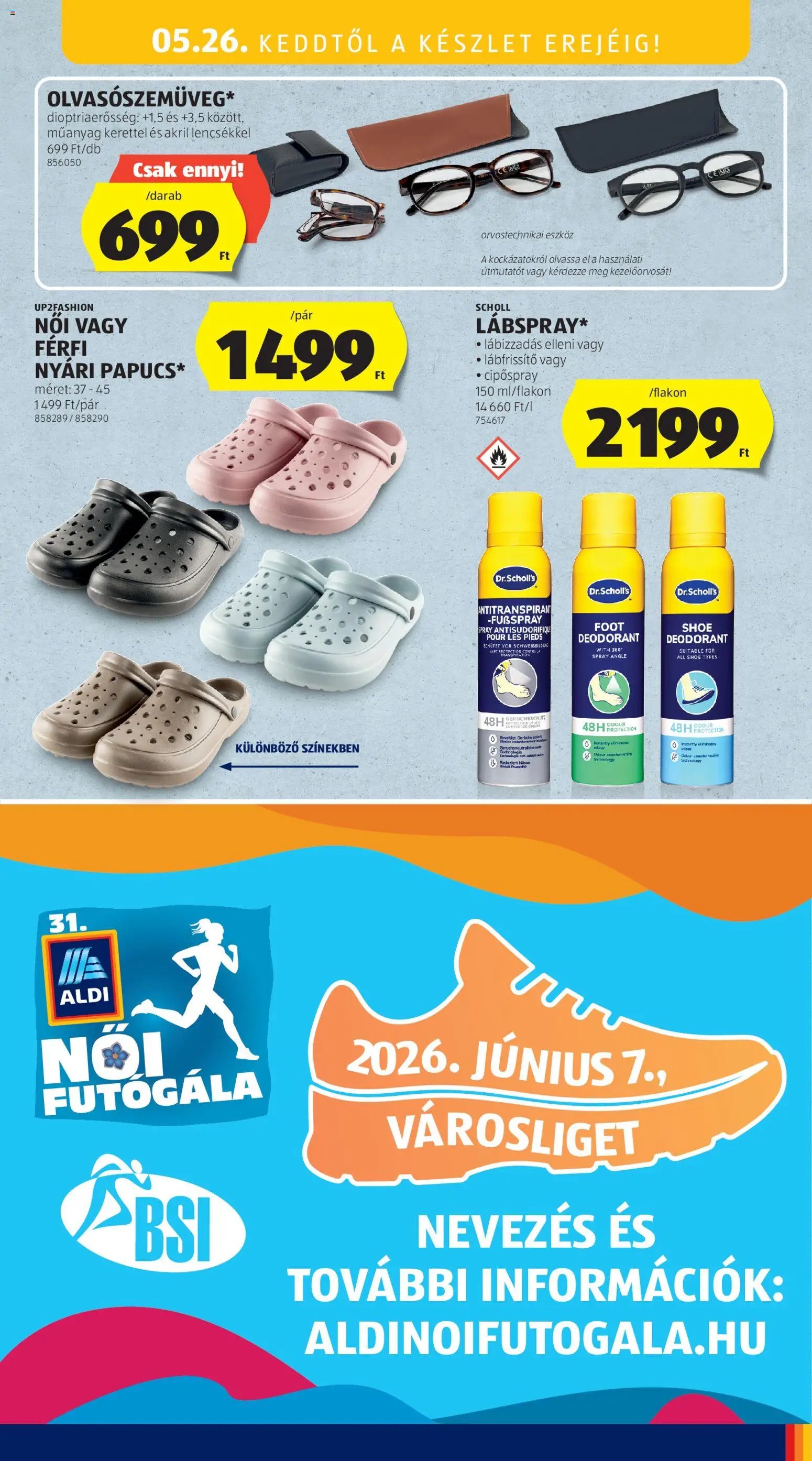 Aldi újság 2026.05.21. Aldi Középső sor termékei (2026-05-21 - 2026-05-27)